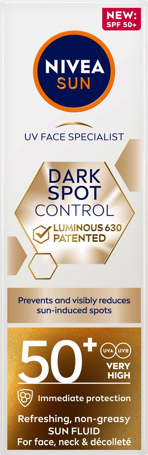 NIVEA SUN UV Face Luminous 630 Dark Spot Control SPF 50+ 40 ml