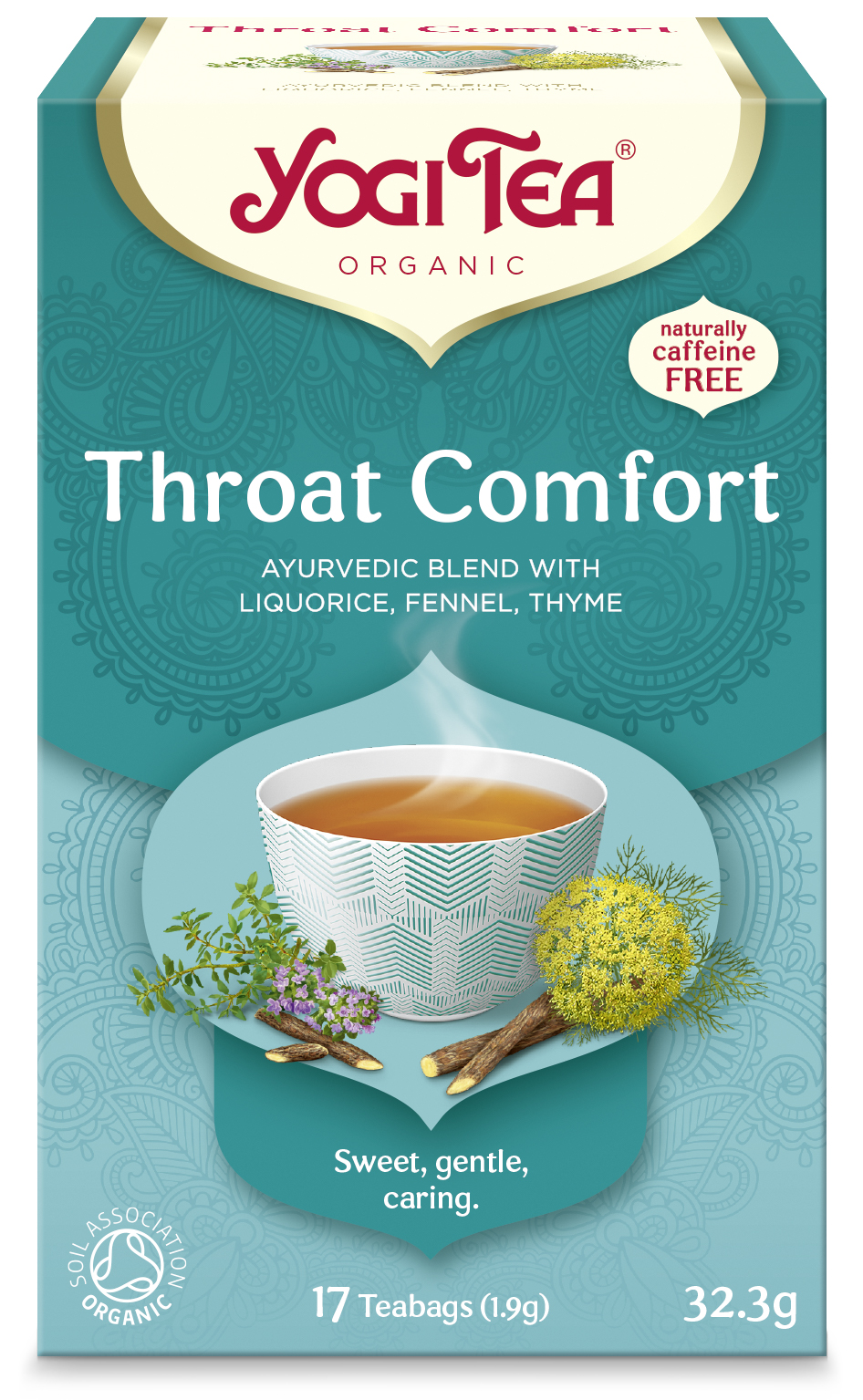 Yogi Tea Throat Comfort KRAV 17 påsar