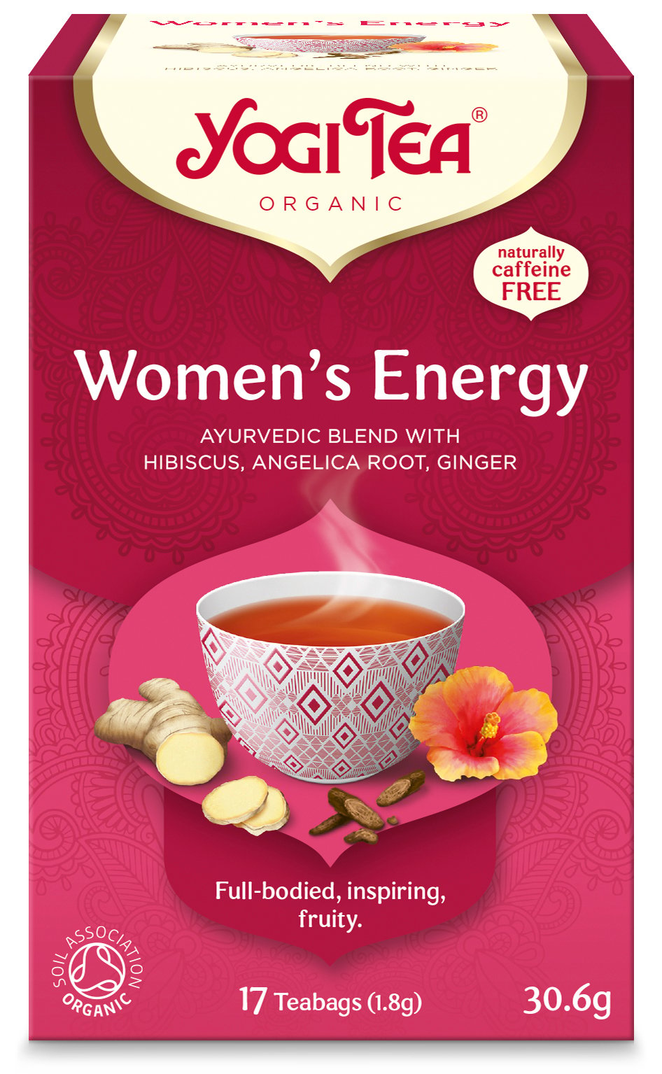 Yogi Tea Womens Energy KRAV 17 påsar