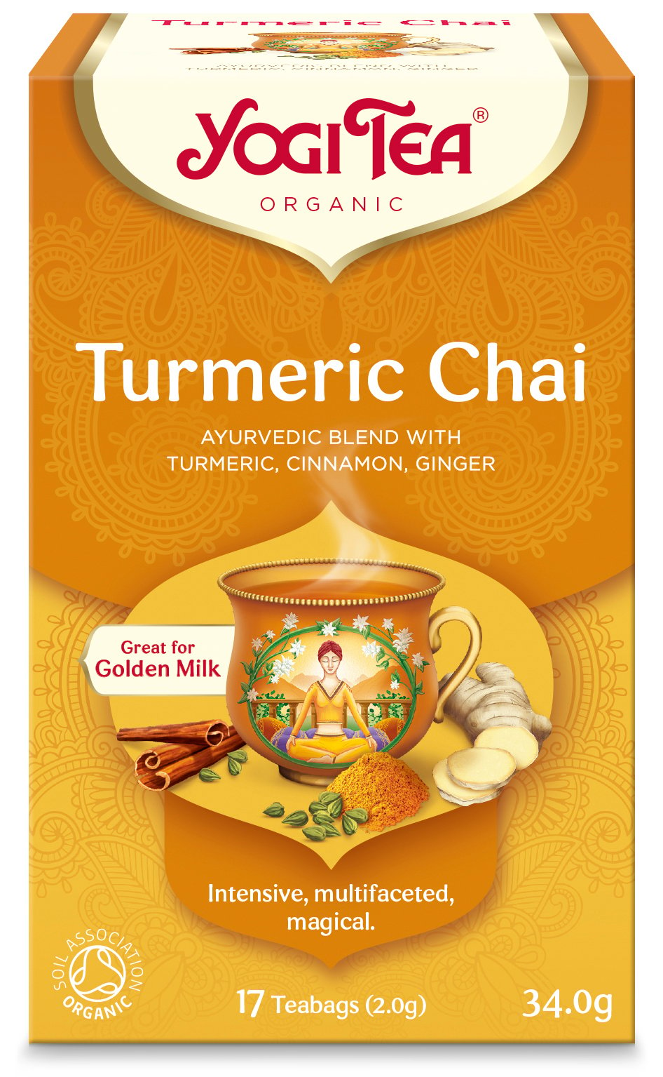 Yogi Tea Turmeric Chai 17 påsar