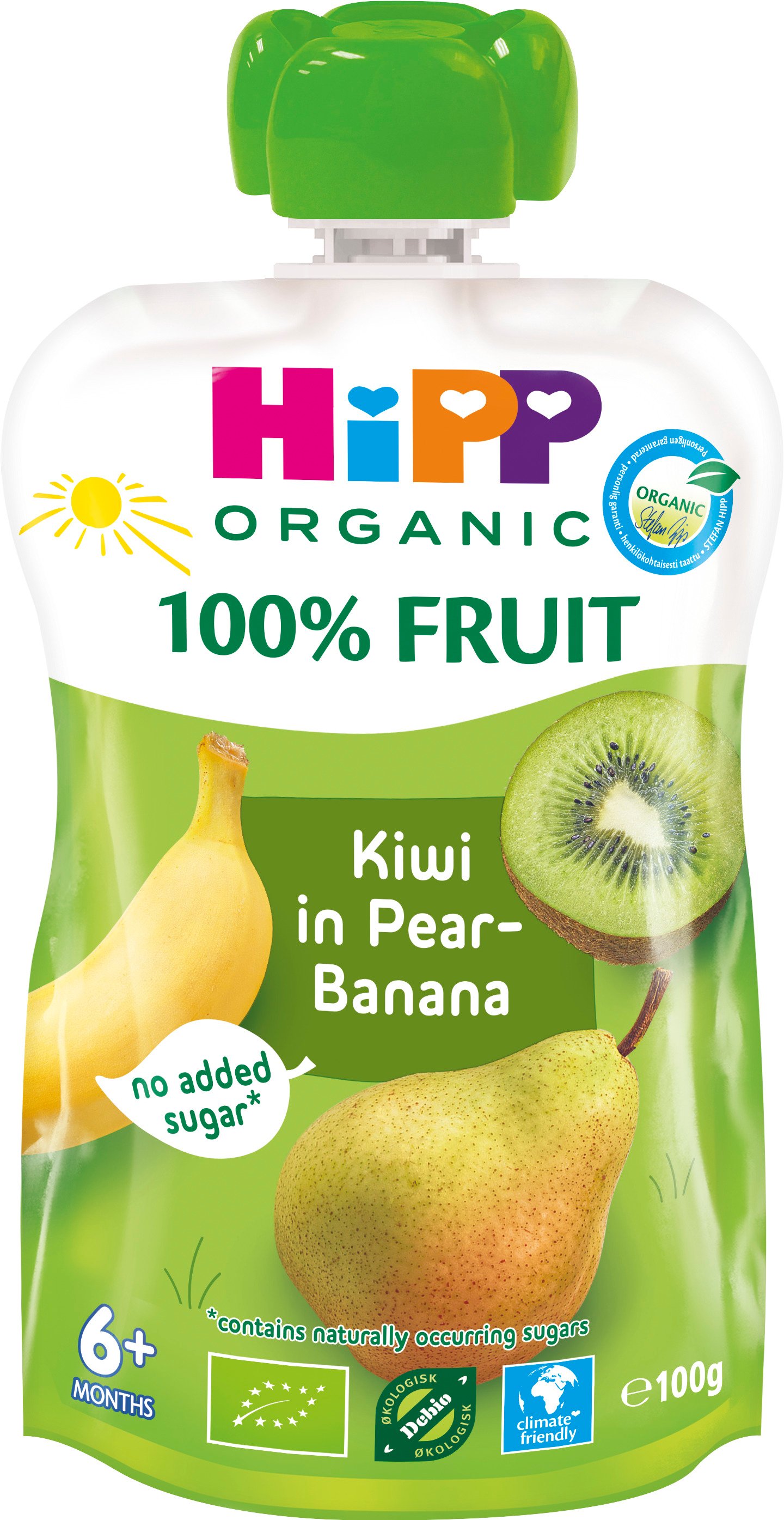 HiPP Smoothie Päron Banan & Kiwi 100 g