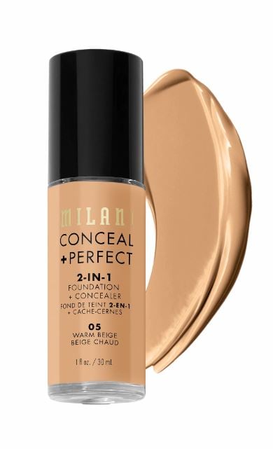 Milani Conceal + Perfect 2-in-1 Foundation & Concealer 05 Warm Beige 30 ml