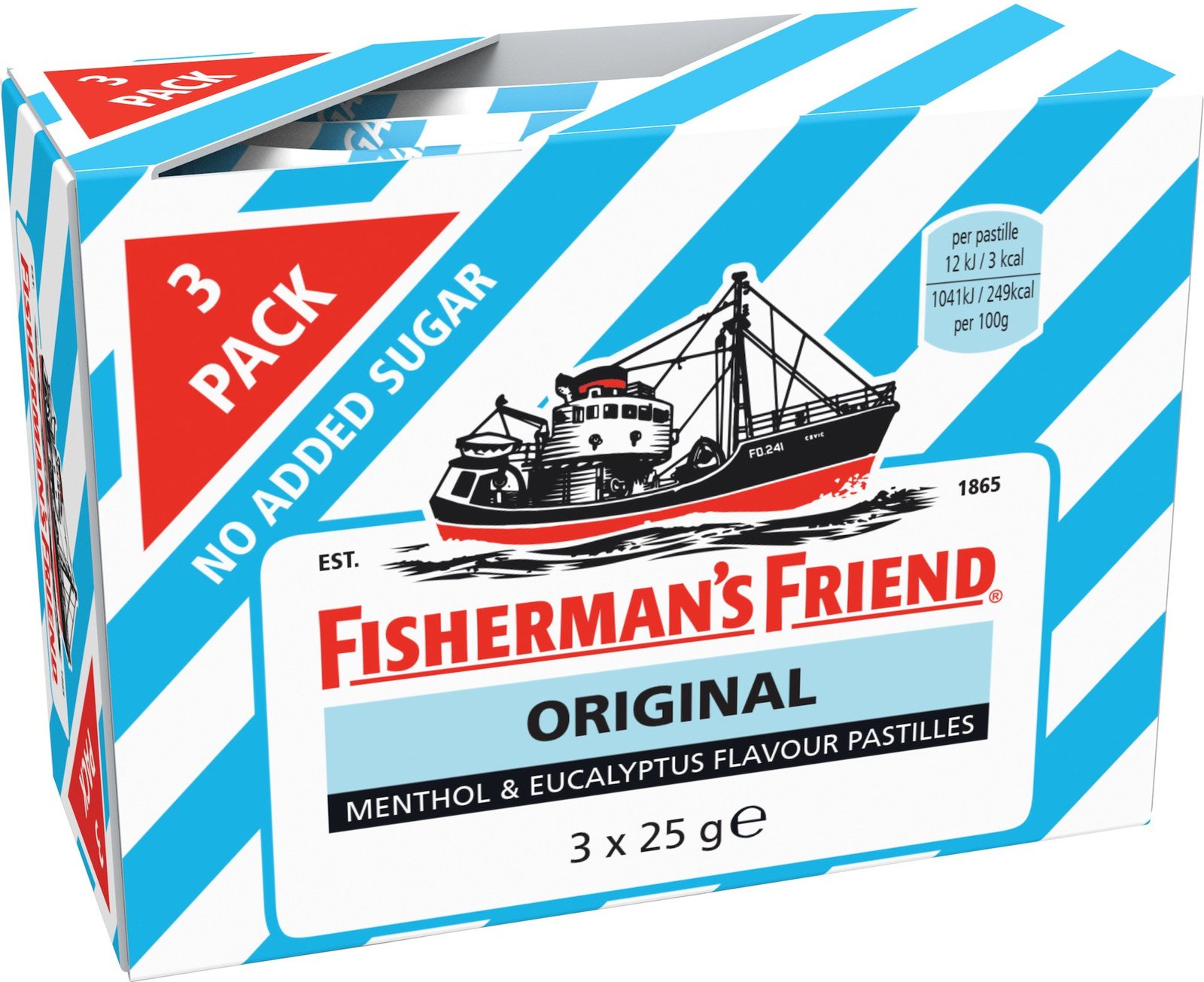 Fisherman's Friend Original 3 x 25g