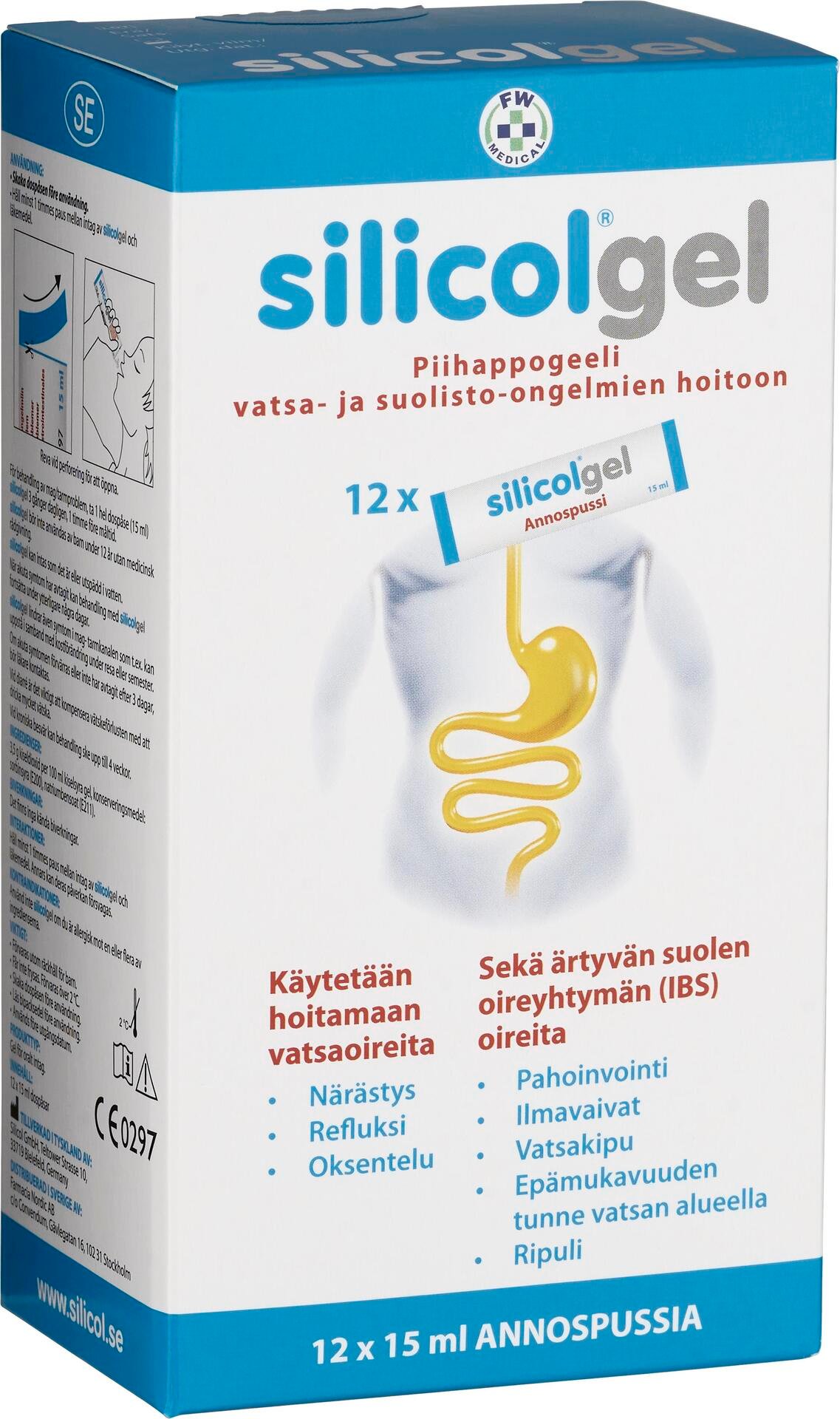 Silicolgel Portionspåsar 12x15 ml