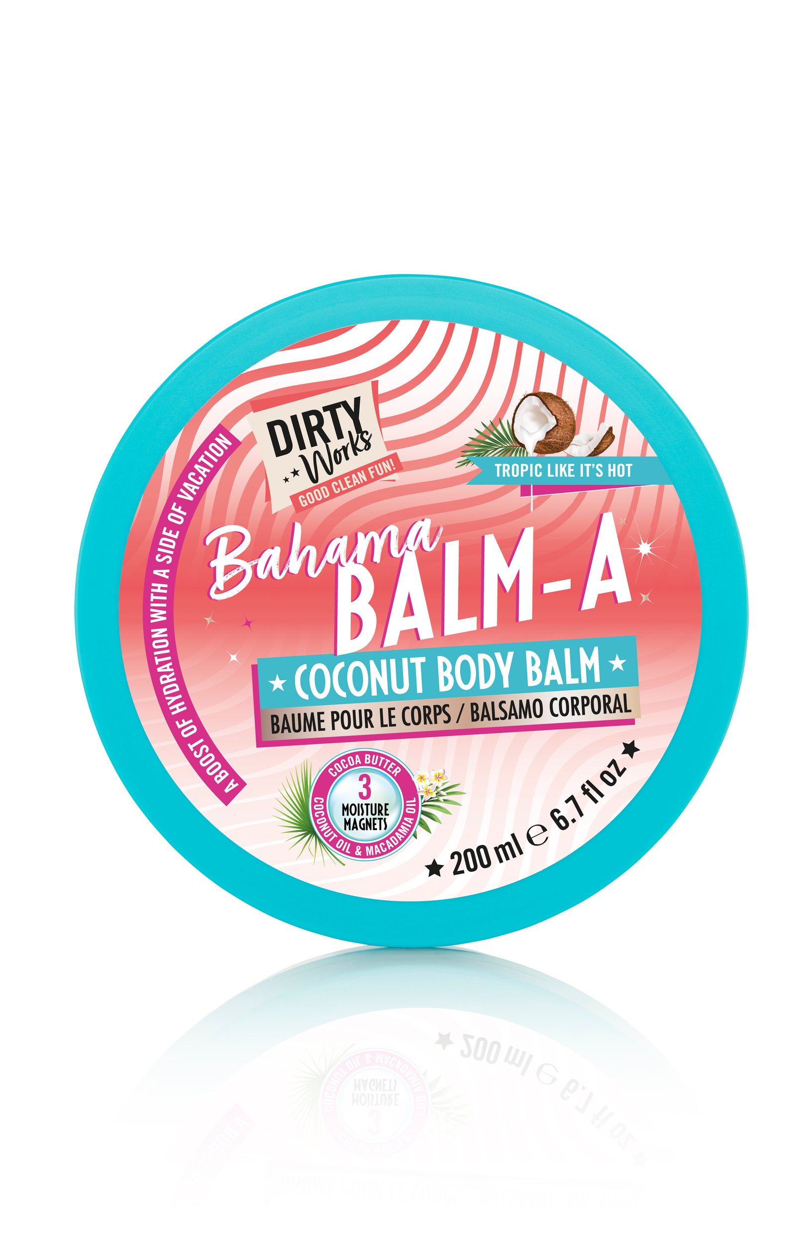 Dirty Works Bahama Balm-A Coconut Body Balm 200 ml