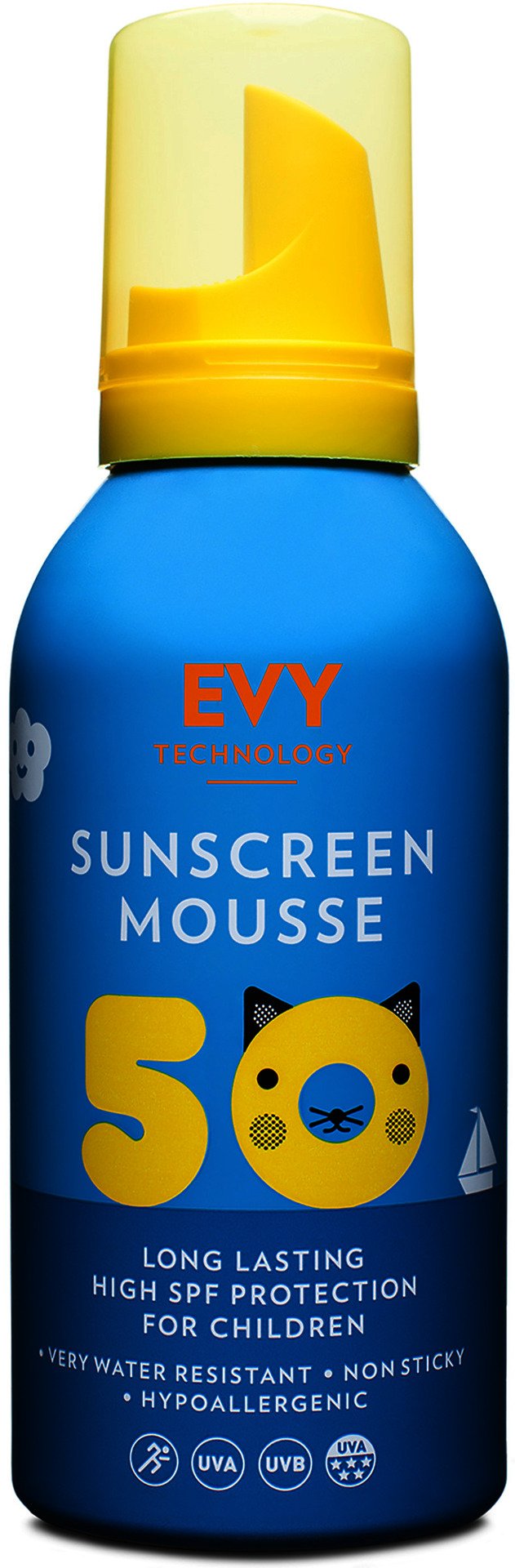 EVY Sunscreen Mousse SPF 50 Kids 150 ml