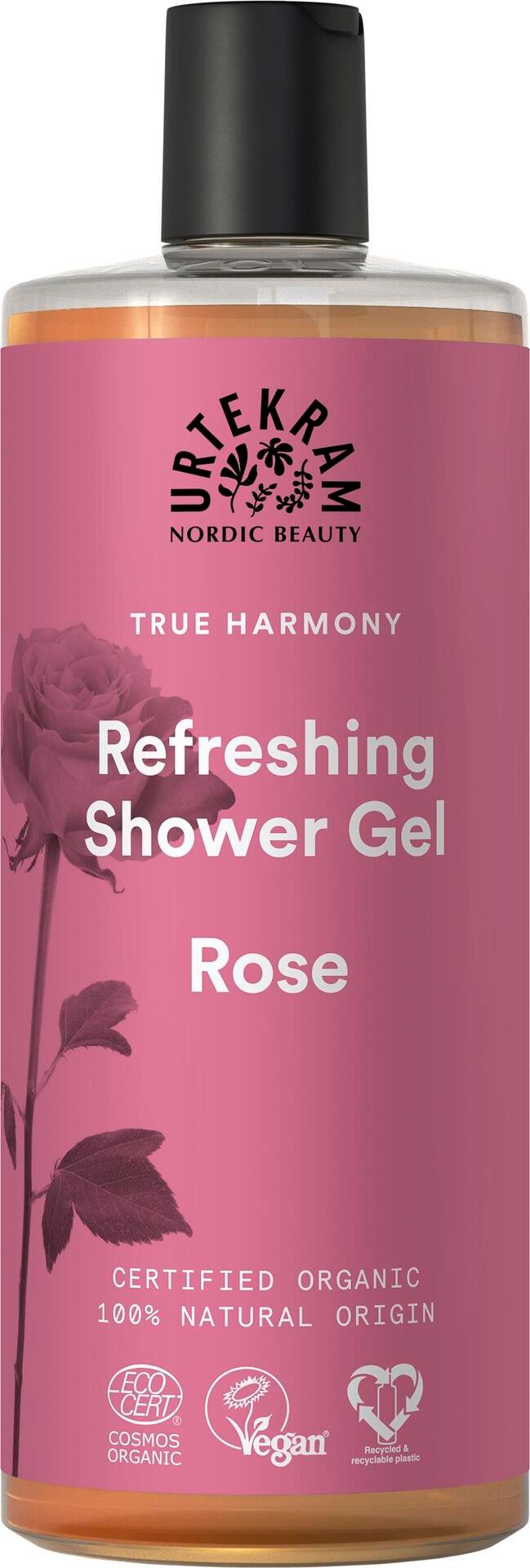 Urtekram Beauty Rose Shower Gel Organic 500 ml