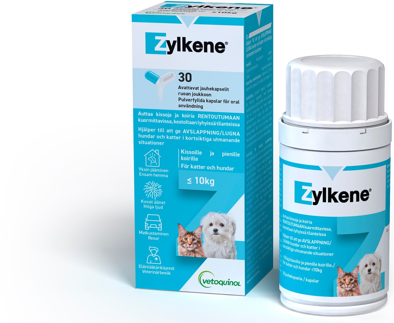 Zylkène Kompletteringsfoder 75 mg 30 kapslar
