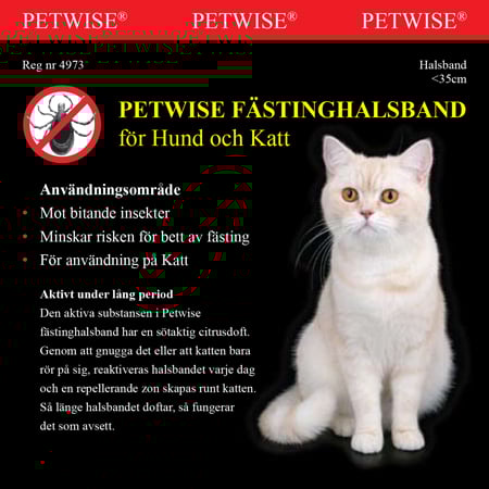 Petwise Fästinghalsband för Katt