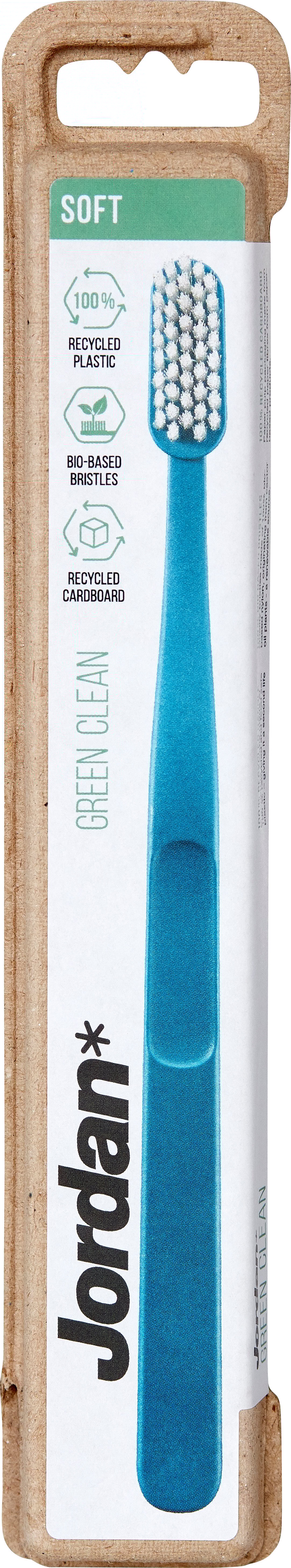 Jordan Green Clean Soft Tandborste 1 st