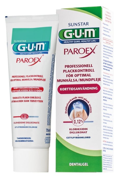 GUM Paroex dentalgel 0,12% 75 ml