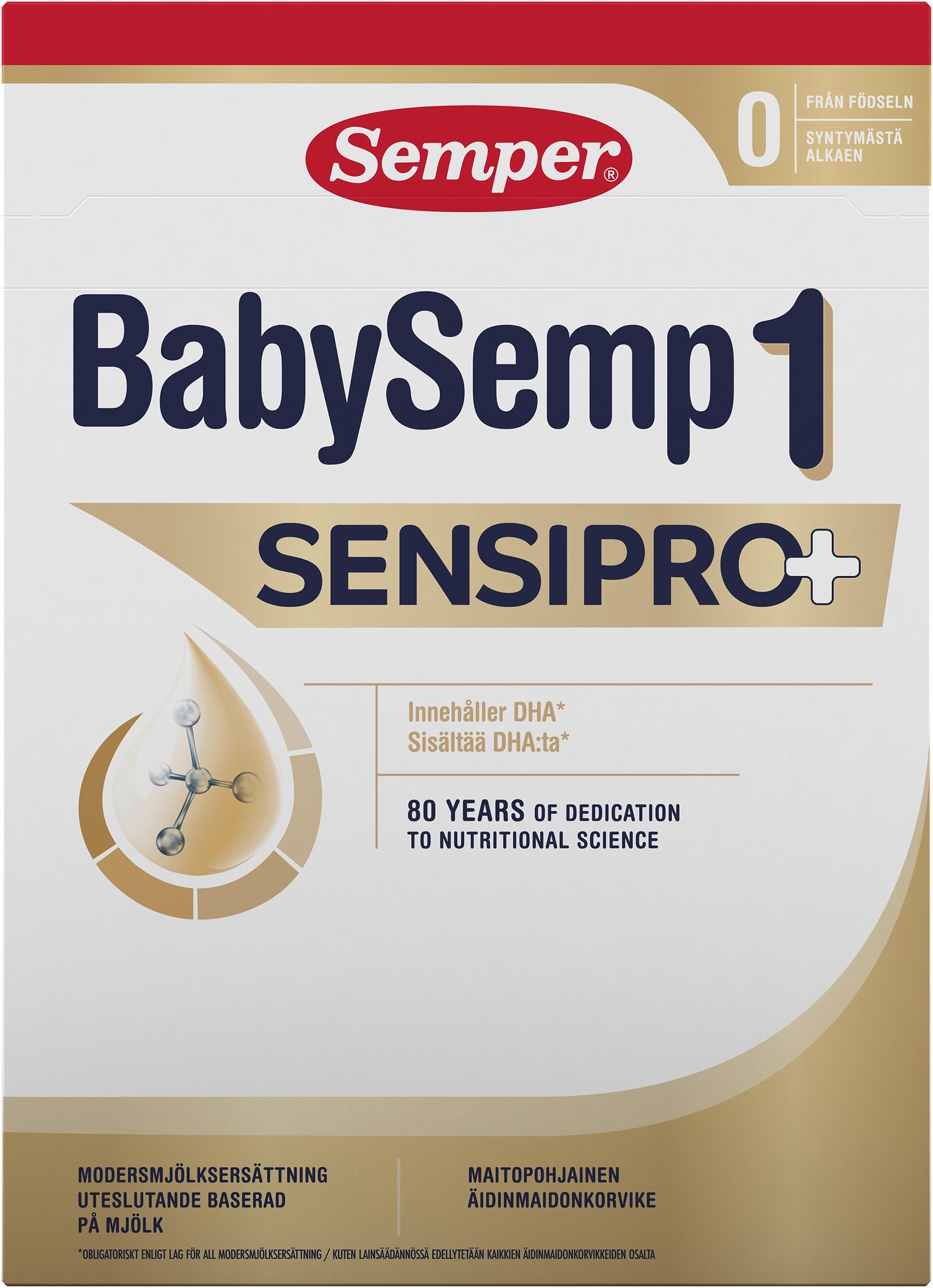 Semper BabySemp 1 SensiPro+ Modersmjölksersättning 700g