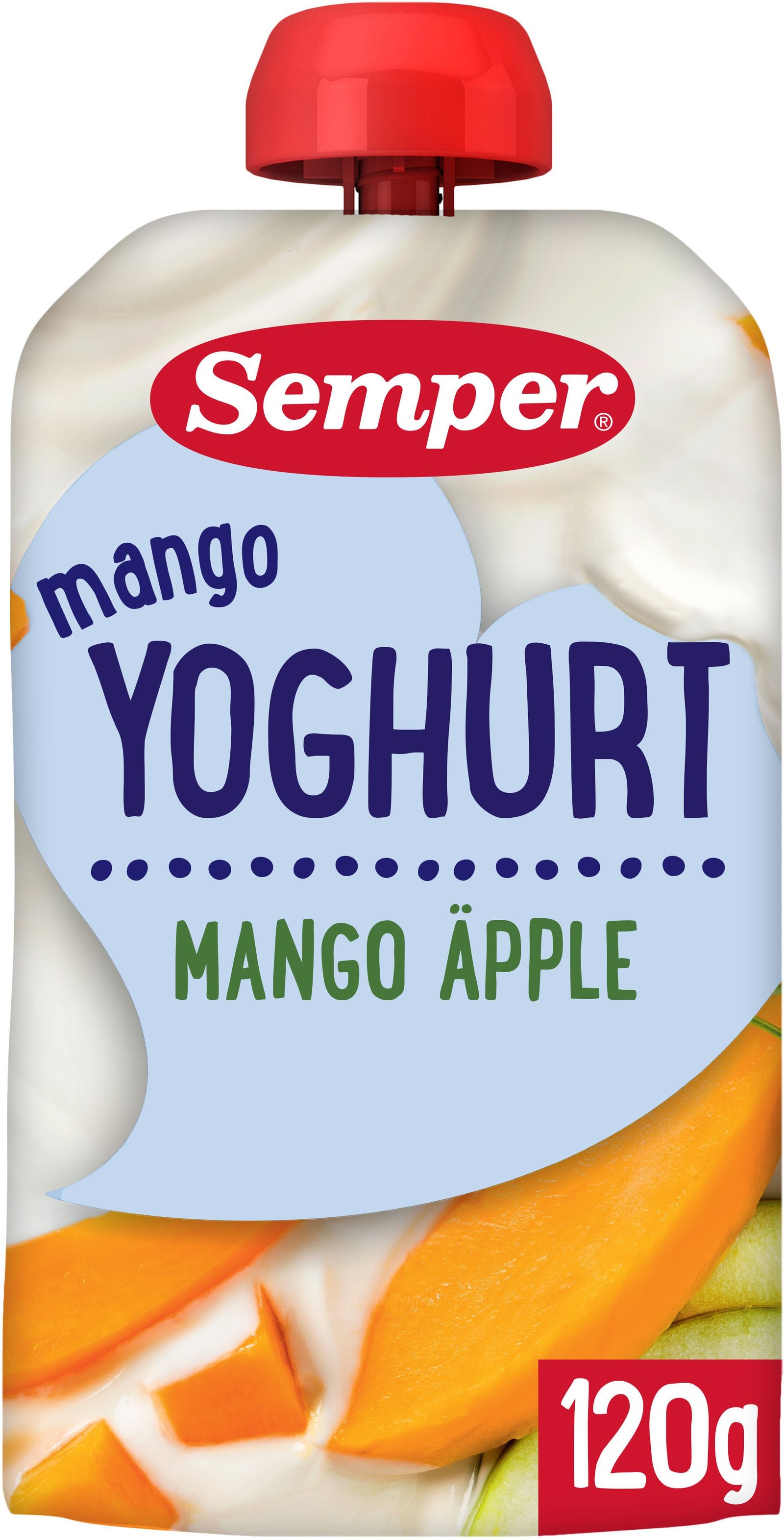 Semper Yoghurt Mango 120 g