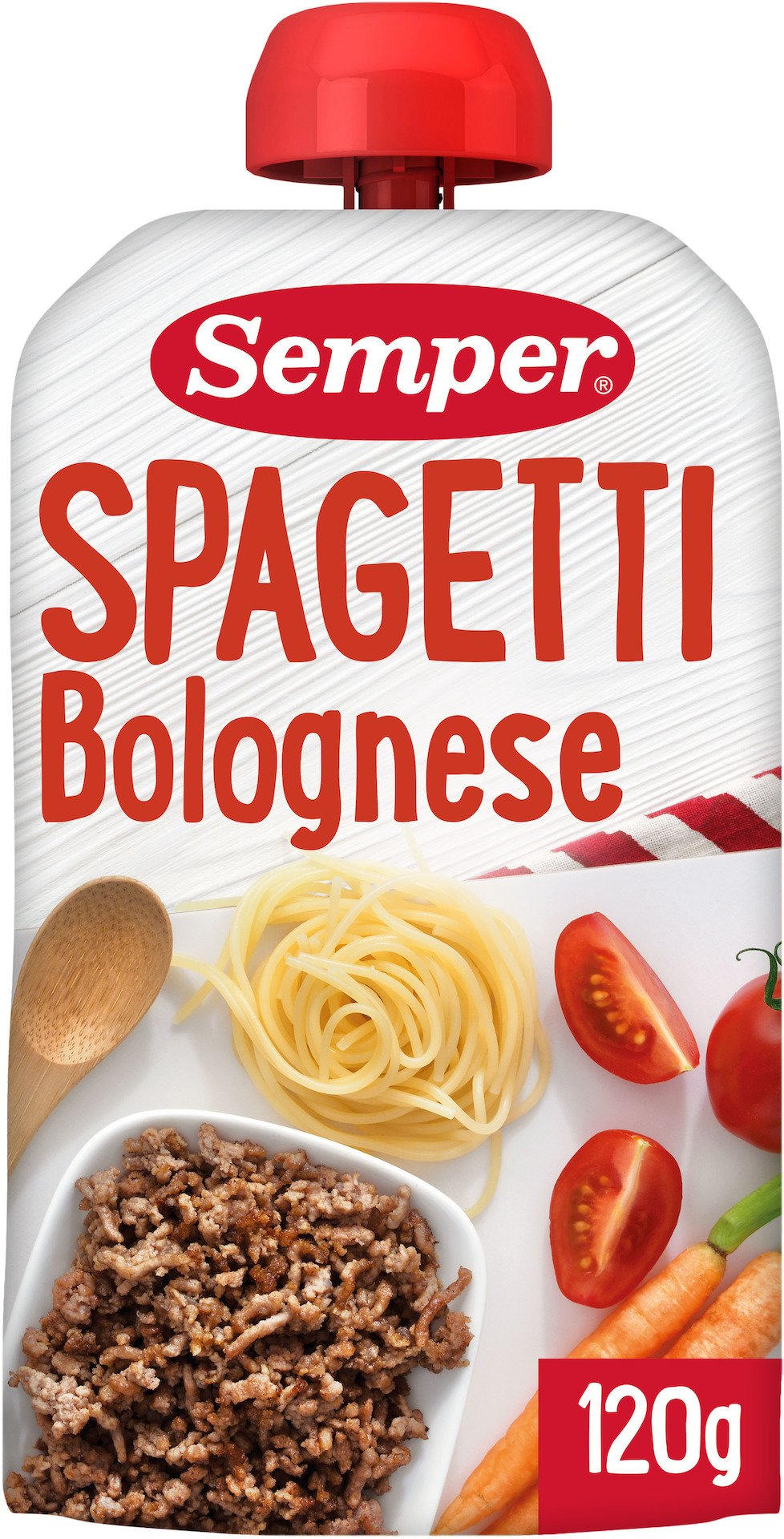 Semper Spagetti Bolognese 6 Mån 120g