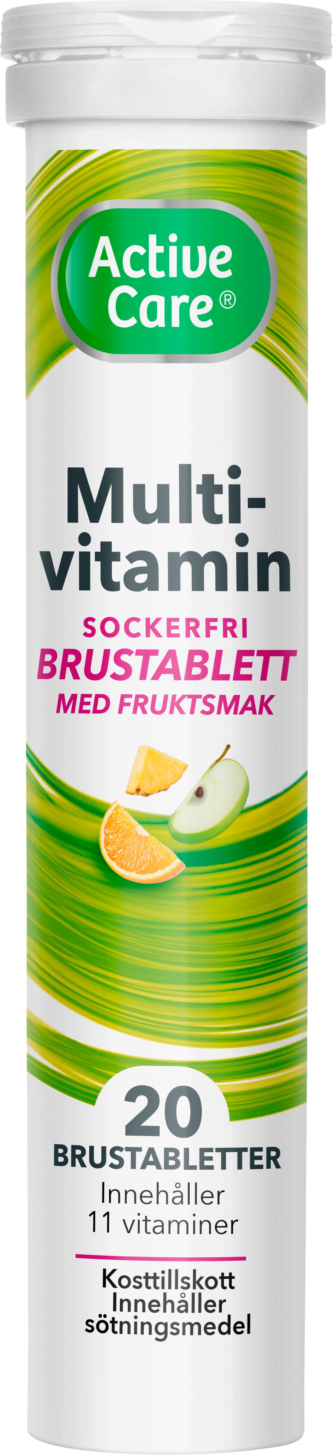 Active Care Multivitamin Fruit Mix 20 brustabletter