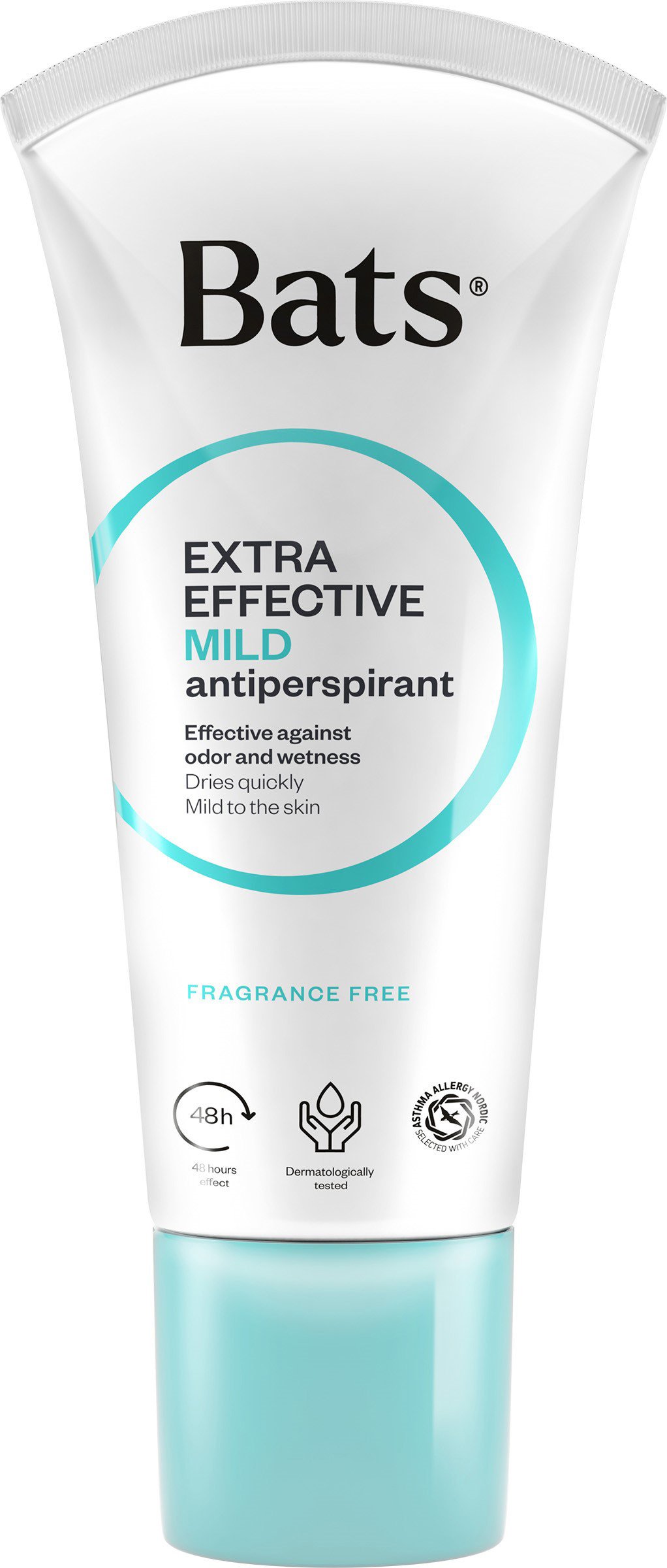 Bats Extra Effective Antiperspirant Mild Oparfymerad Roll-on 60 ml