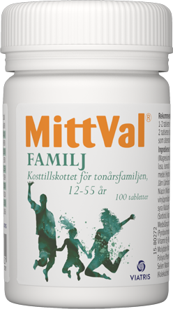 MittVal Familj 100 tabletter