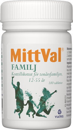 MittVal Familj 100 tabletter