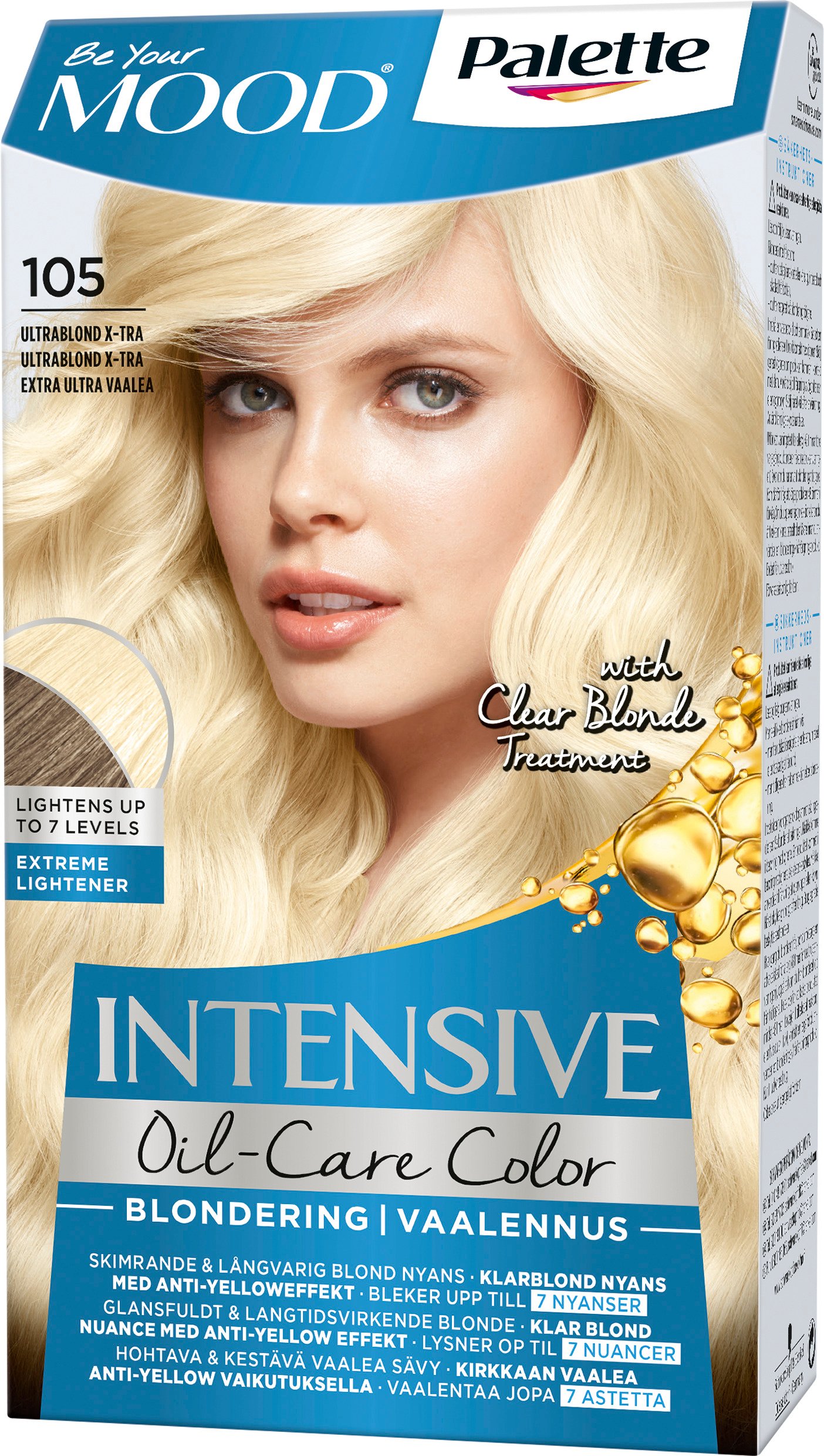 MOOD Palette Blondering 105 Ultrablond X-tra