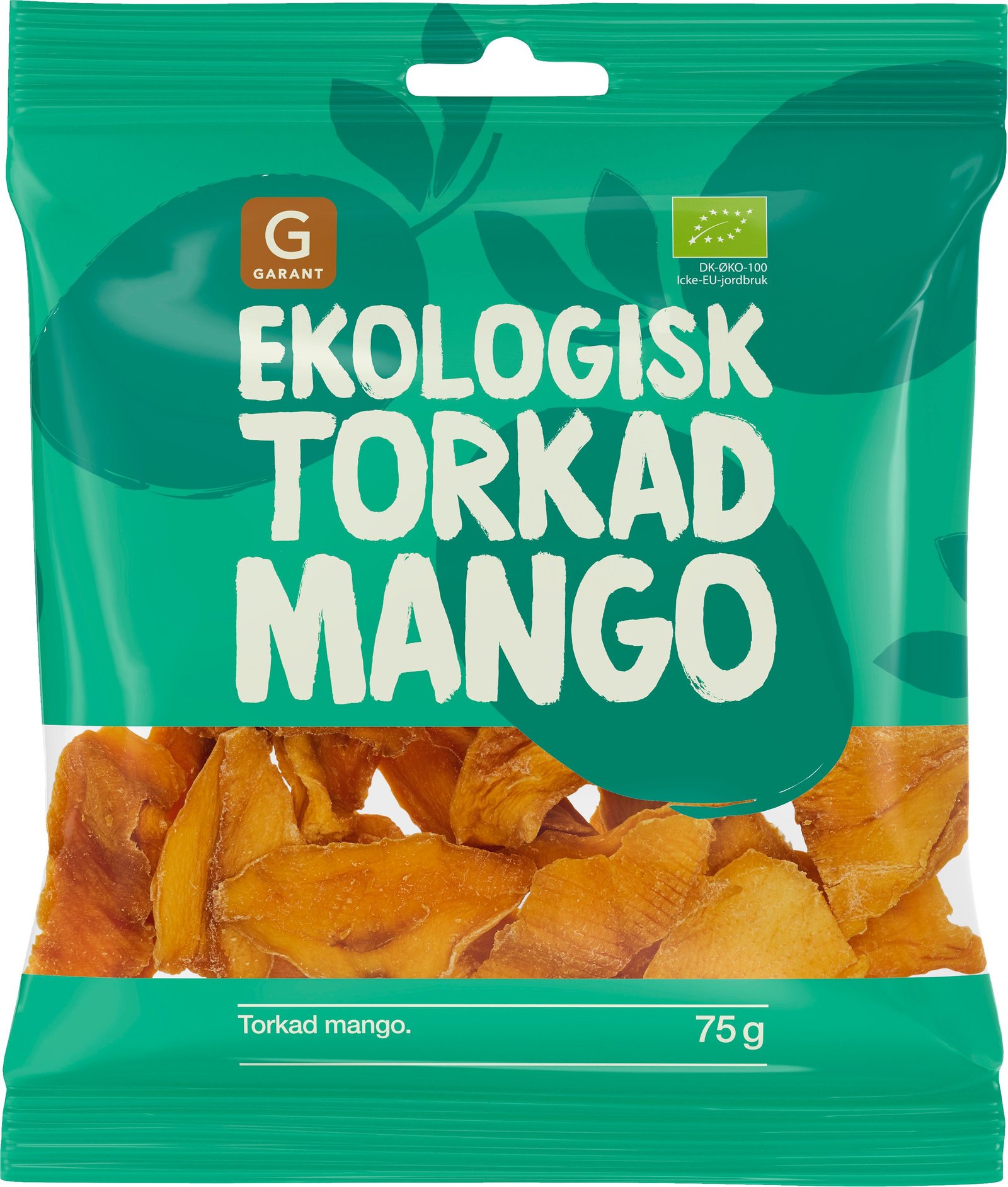 Garant Ekologisk Torkad Mango 75g