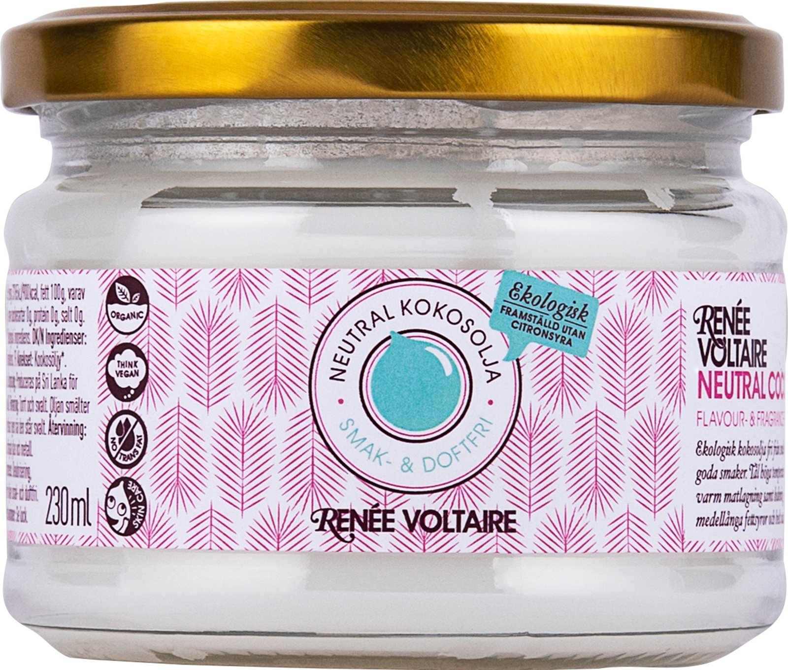 Renée Voltaire Neutral Kokosolja 230 ml