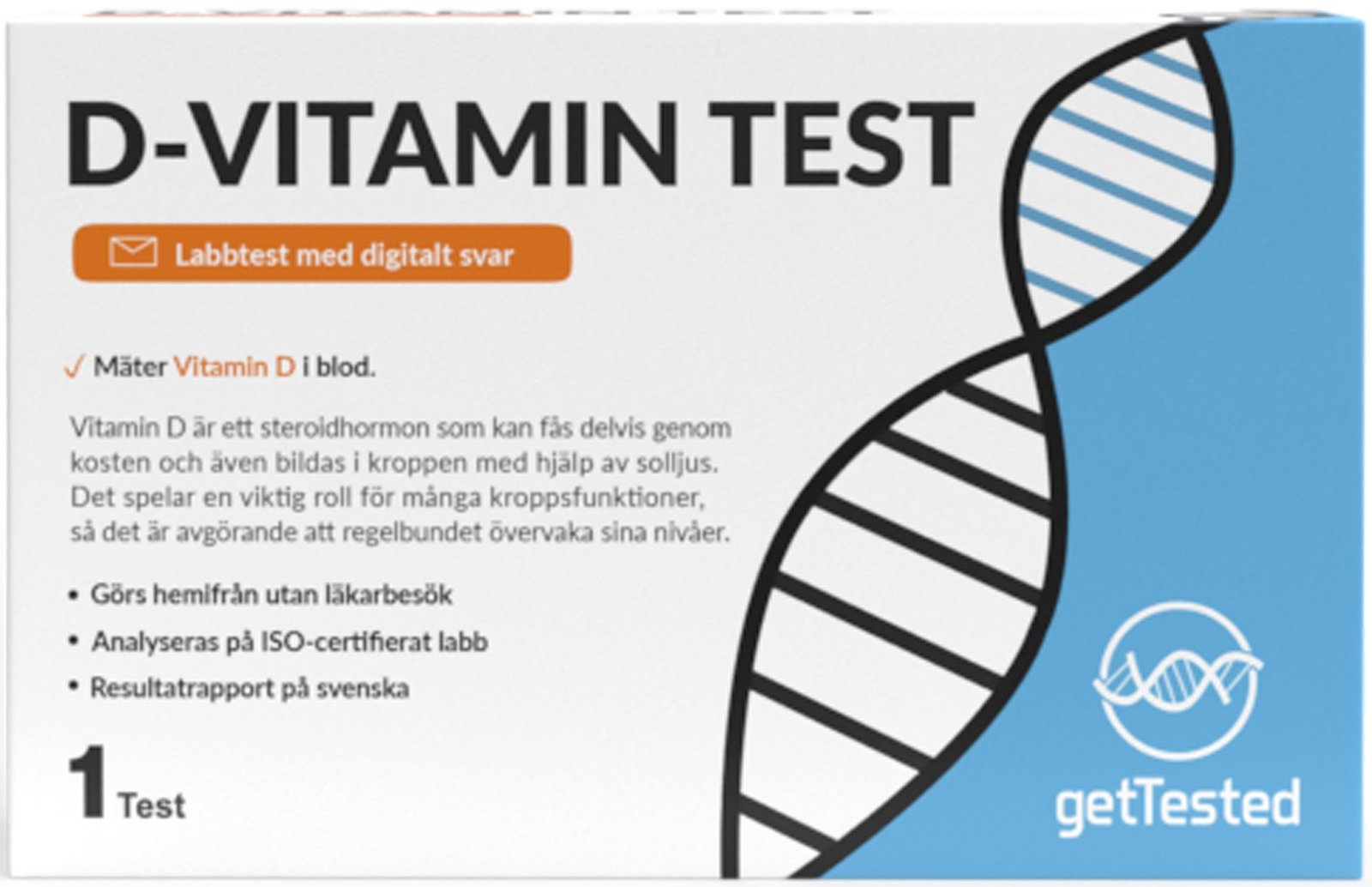 Get Tested D-Vitamin (Labbtest)