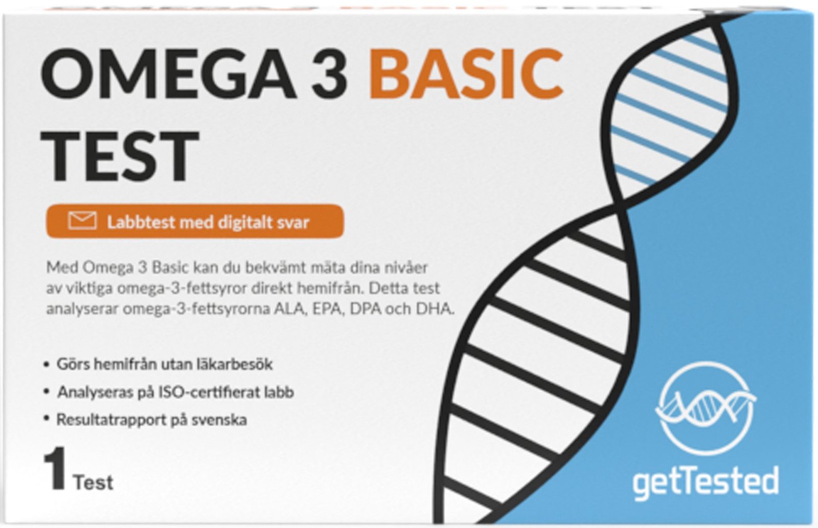 Get Tested Omega 3 Basic (Labbtest)
