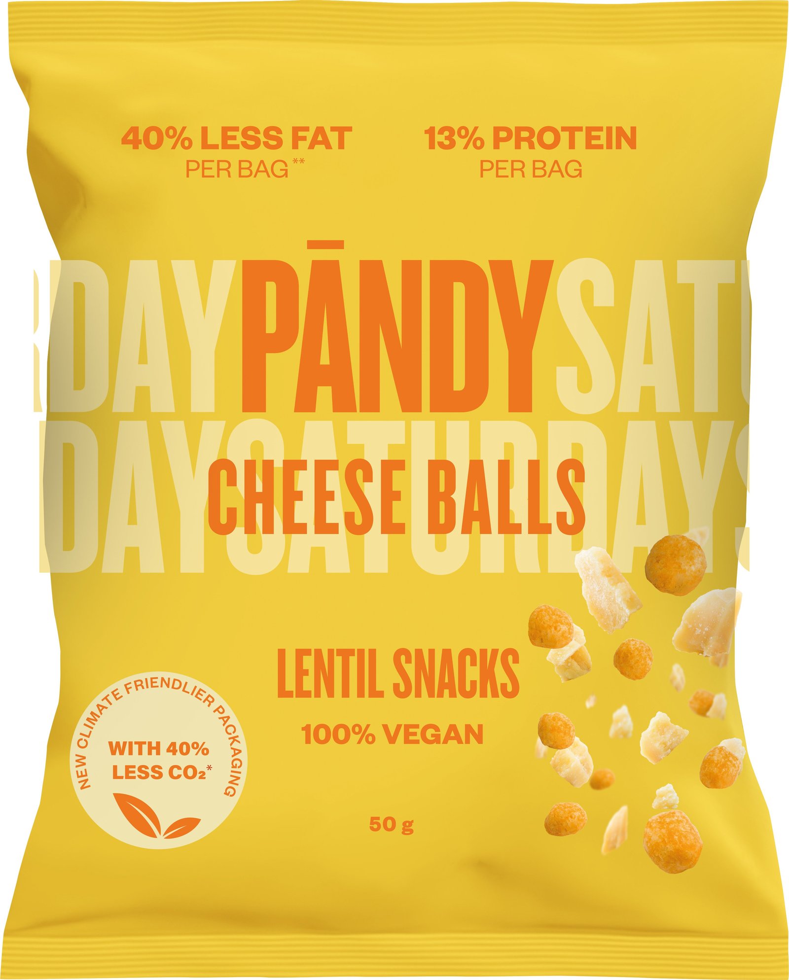 Pändy Lentil Cheese Balls 50g
