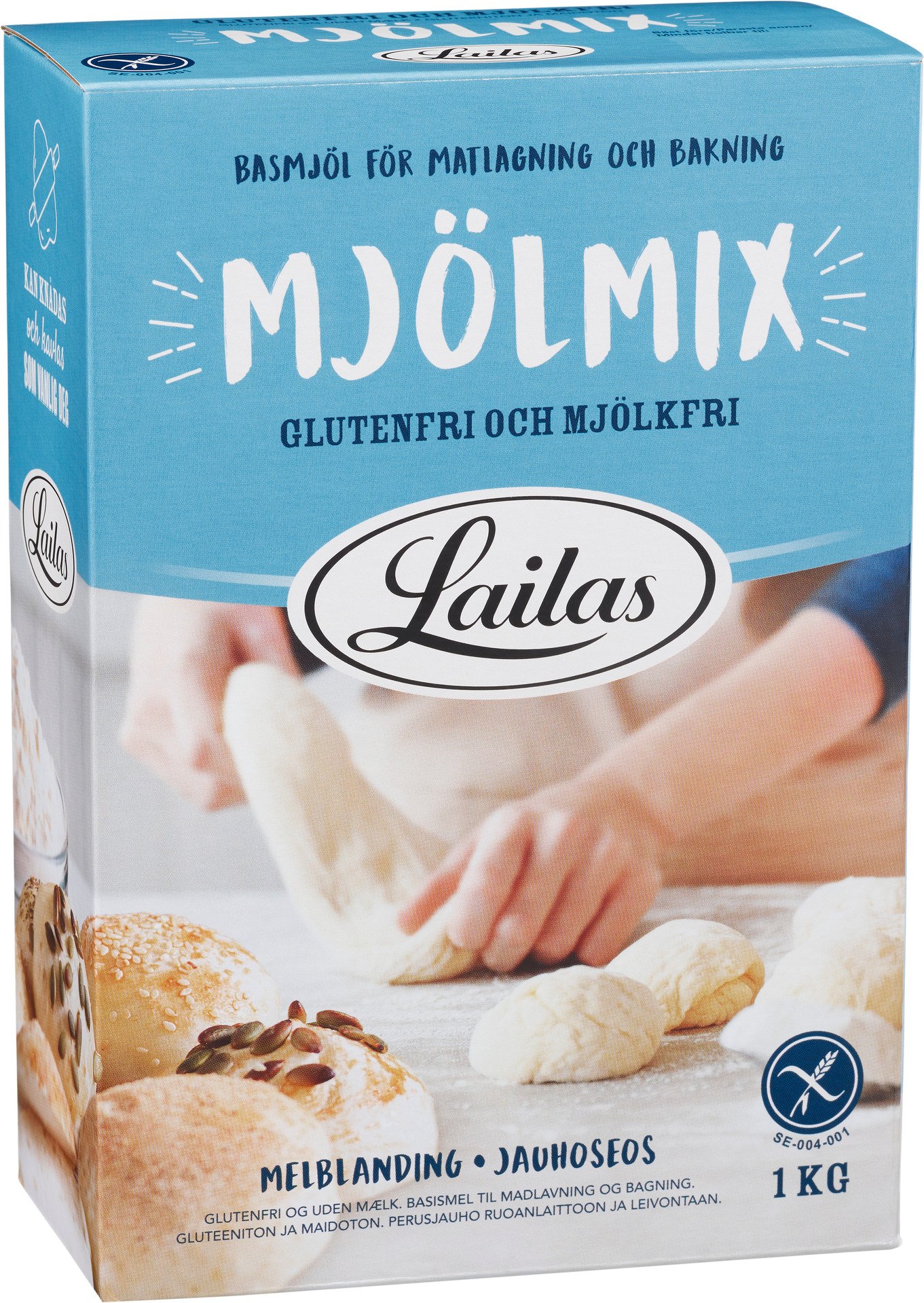 LAILAS Mjölmix Glutenfri & Mjölkfri 1000g