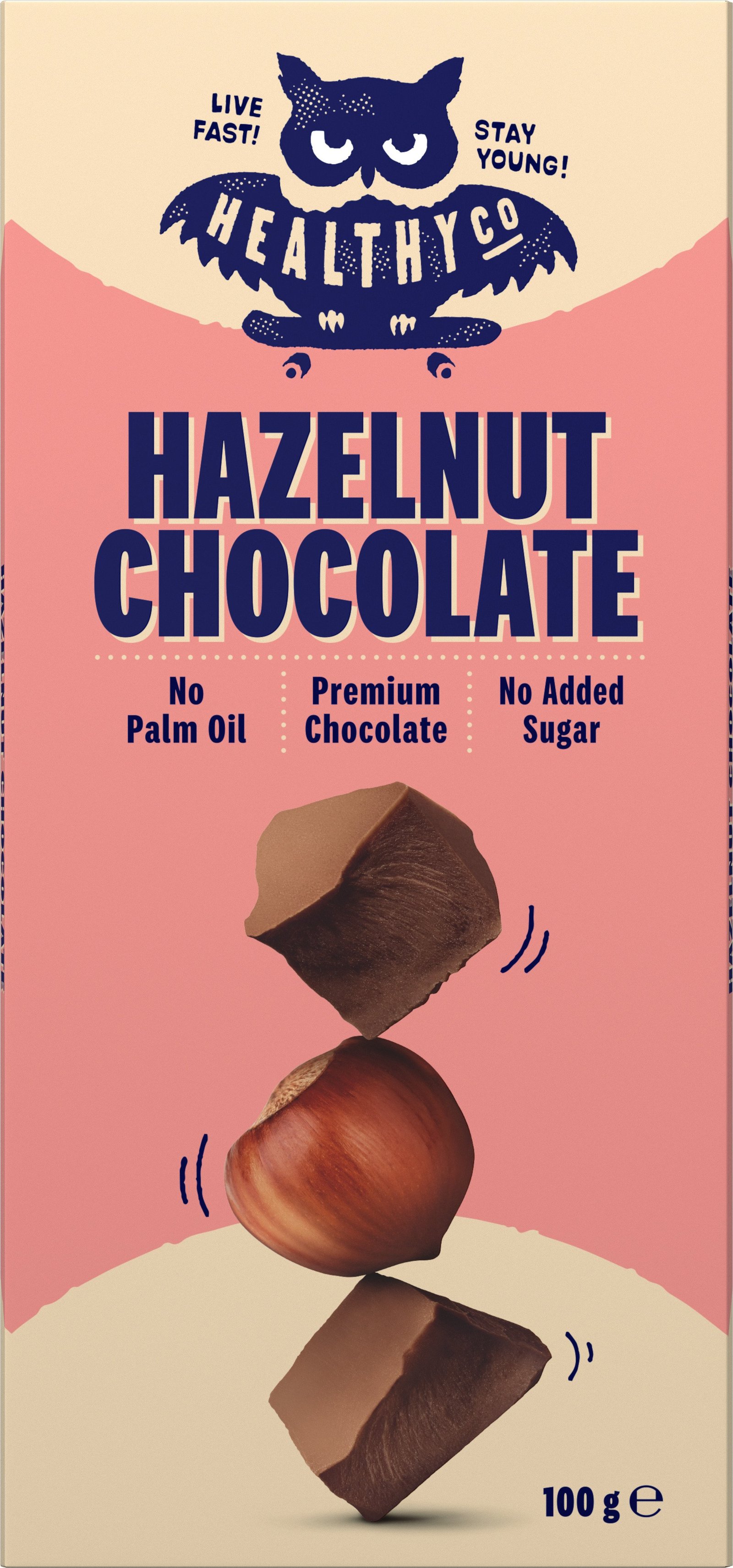 Healthyco Hazelnut Chocolate 100g