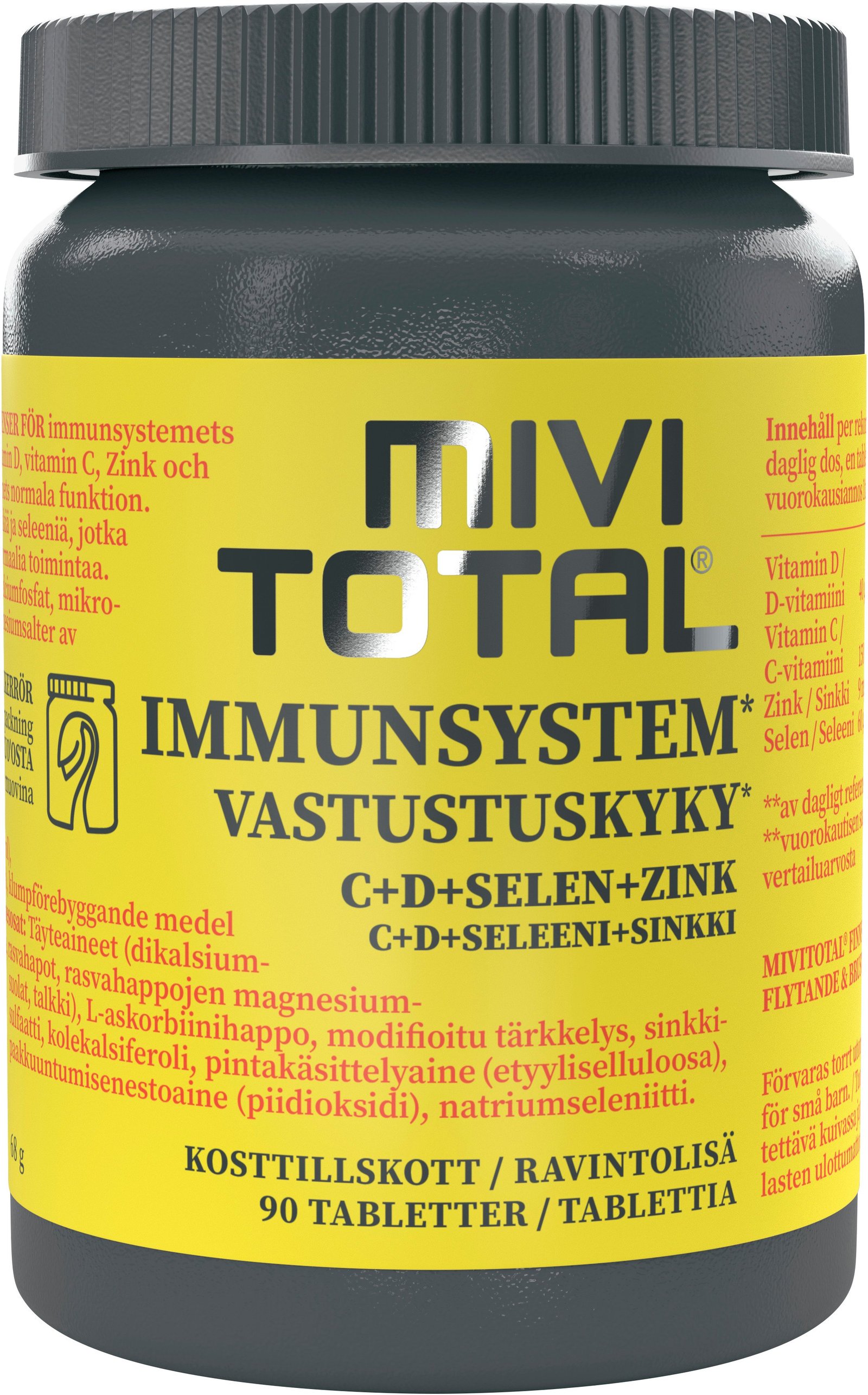 Mivitotal Immunsystem 90 tabletter