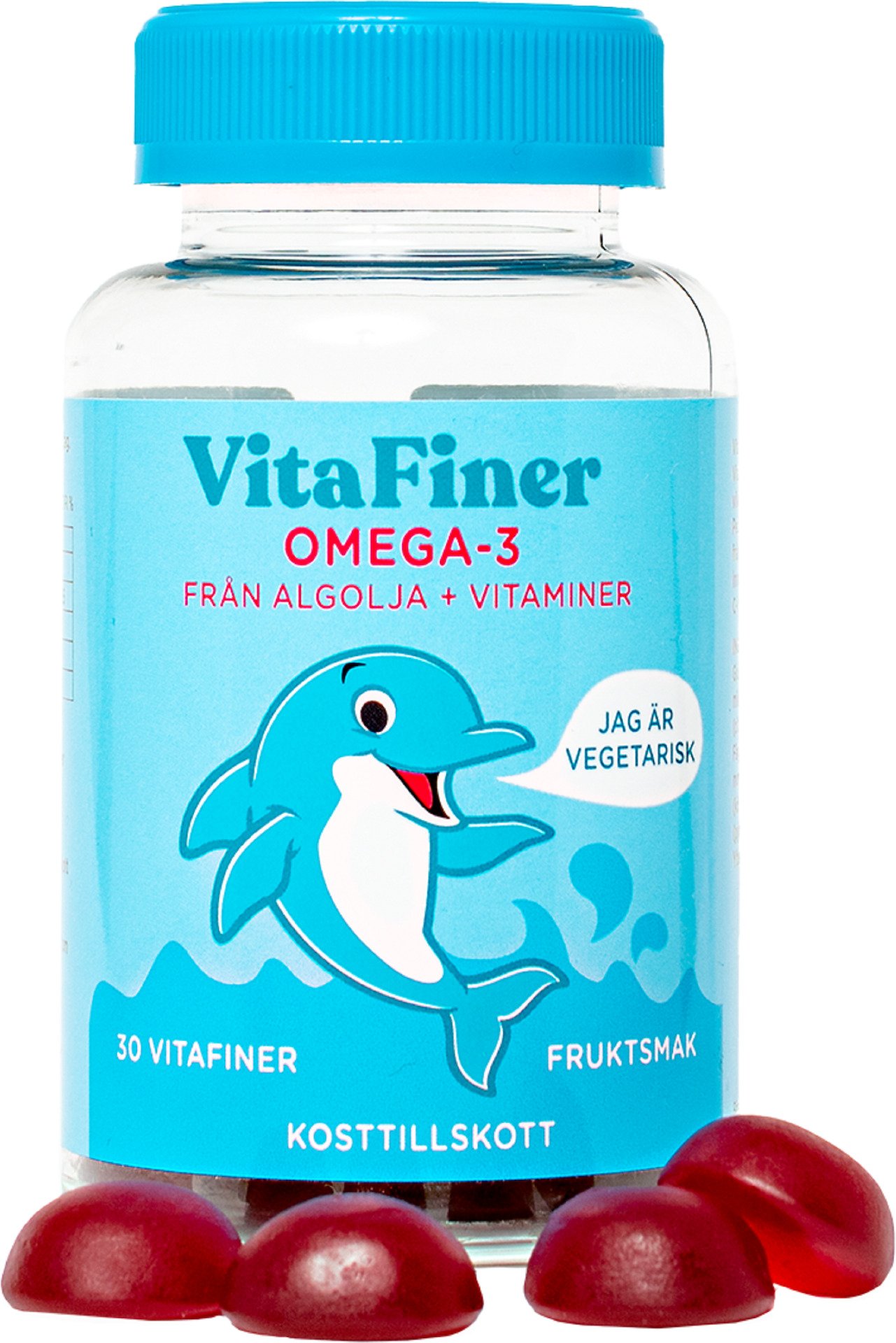 VitaFiner Omega-3 30 tuggtabletter