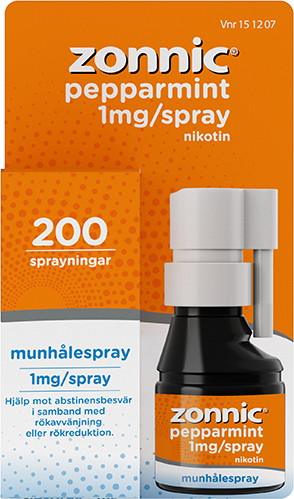 Zonnic Pepparmint Munhålespray 1 mg/spray 200 doser