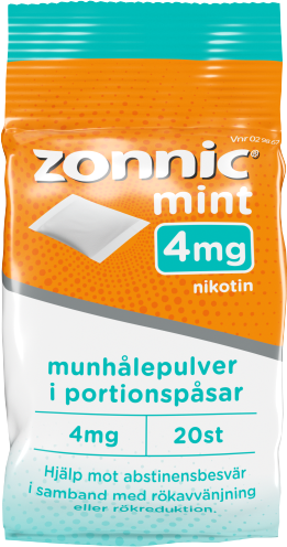 Zonnic Mint 4 mg Munhålepåse 20 st