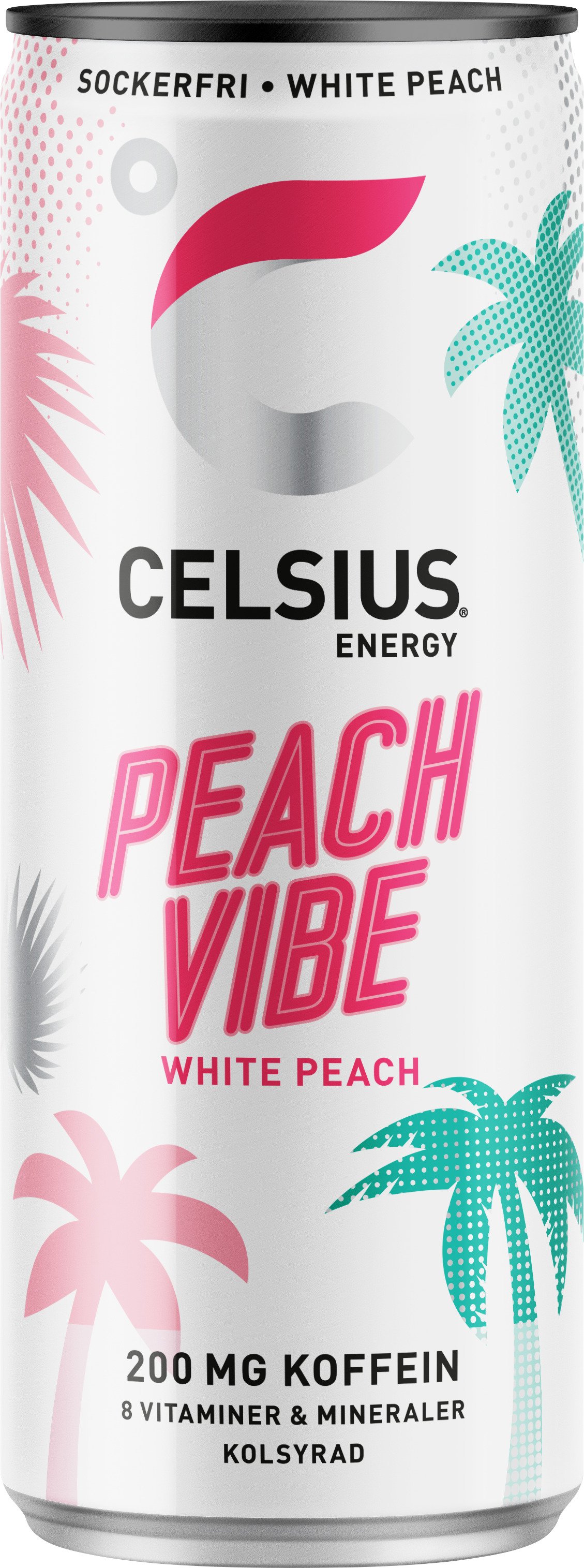 Celsius Peach Vibe Limited Edition 355 ml