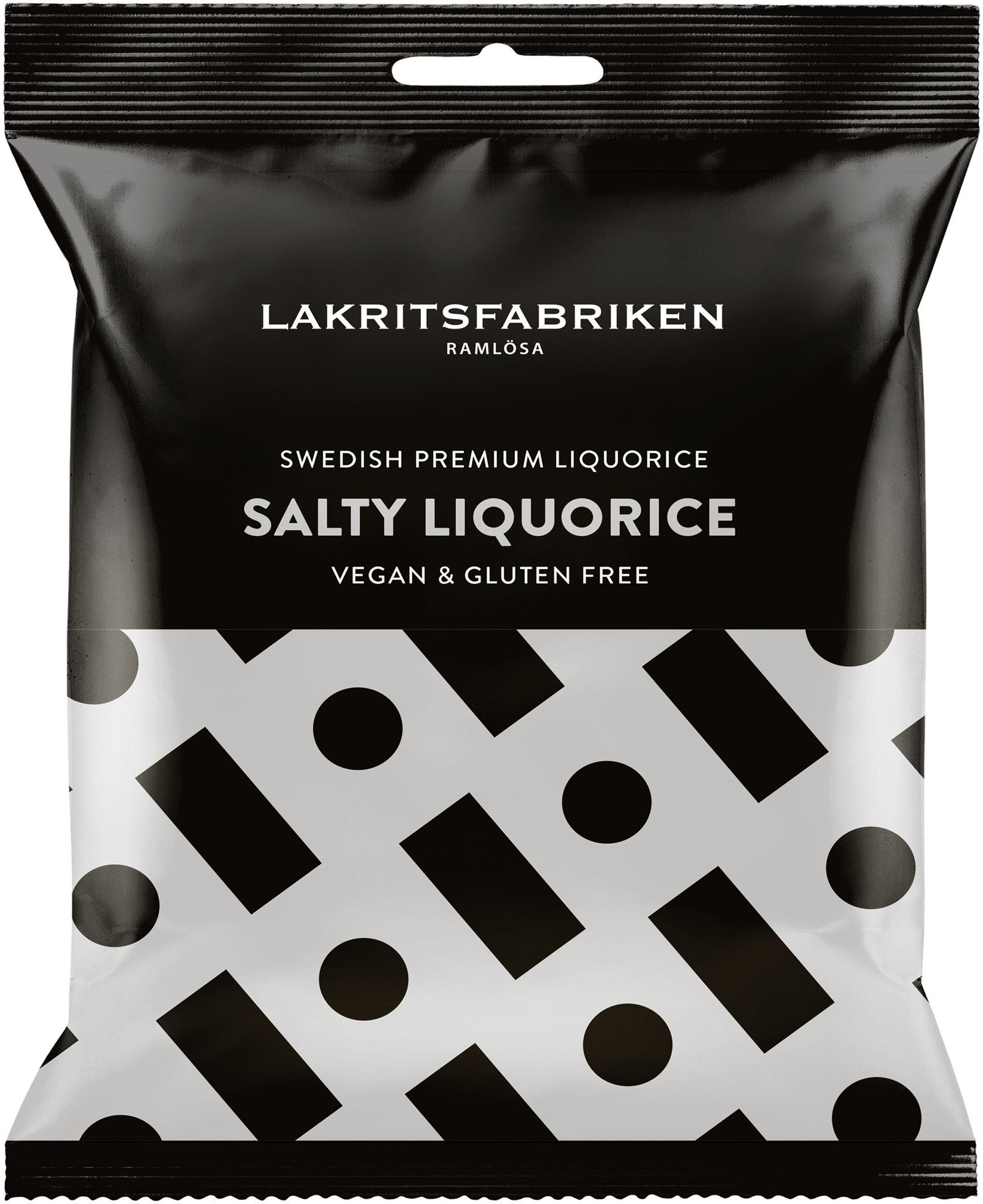 Lakritsfabriken Premium White Salty Liquorice 100 g