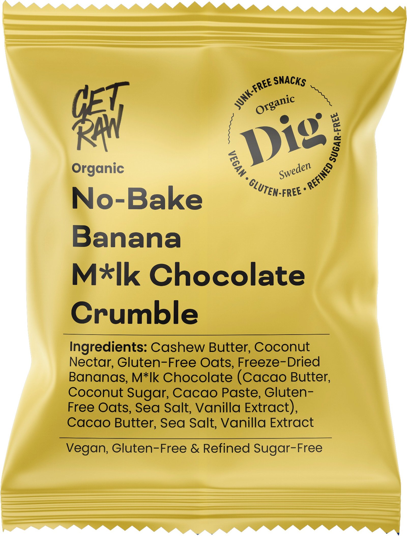 Dig No-Bake Banana M*lk Chocolate Crumble 35 g