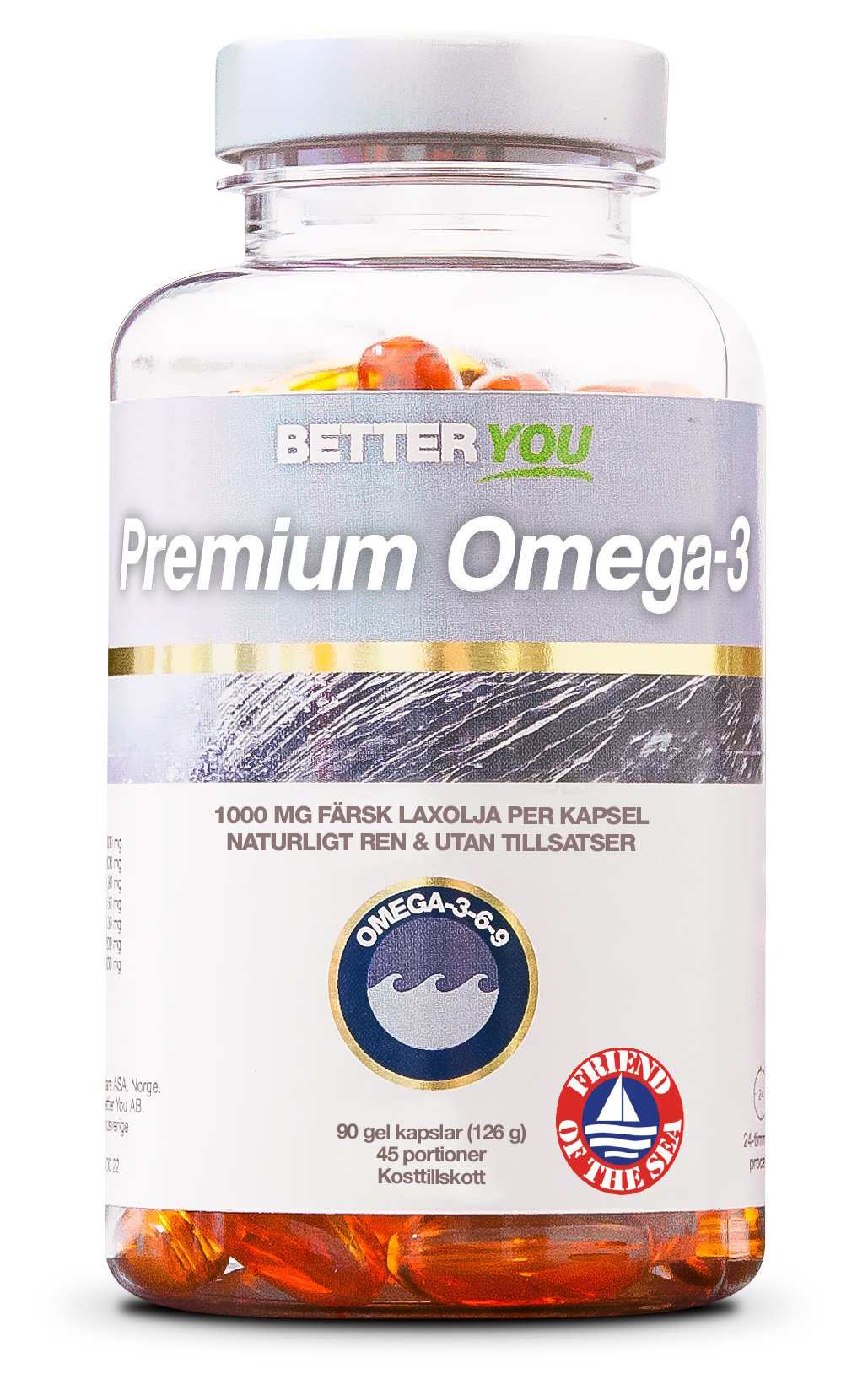 Better You Premium Omega-3 90 kapslar