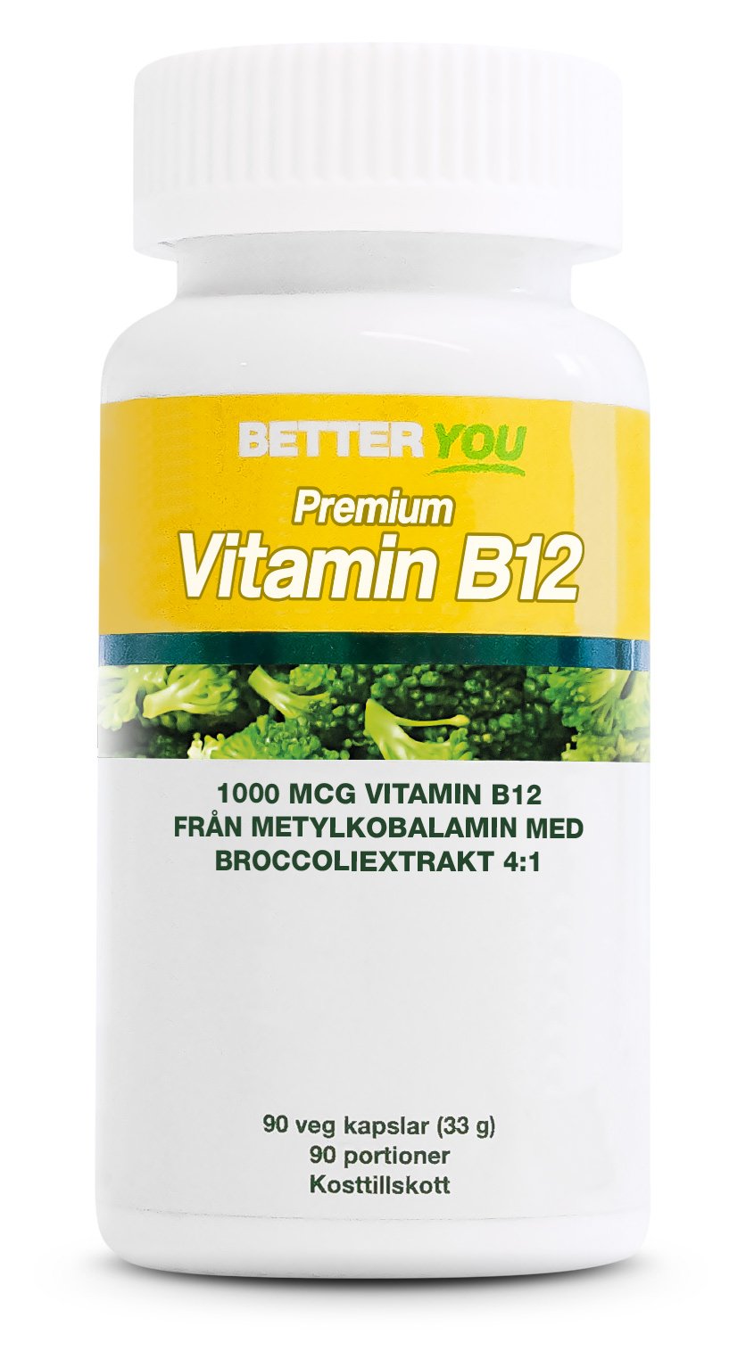 Better You Premium Vitamin B12 90 kapslar
