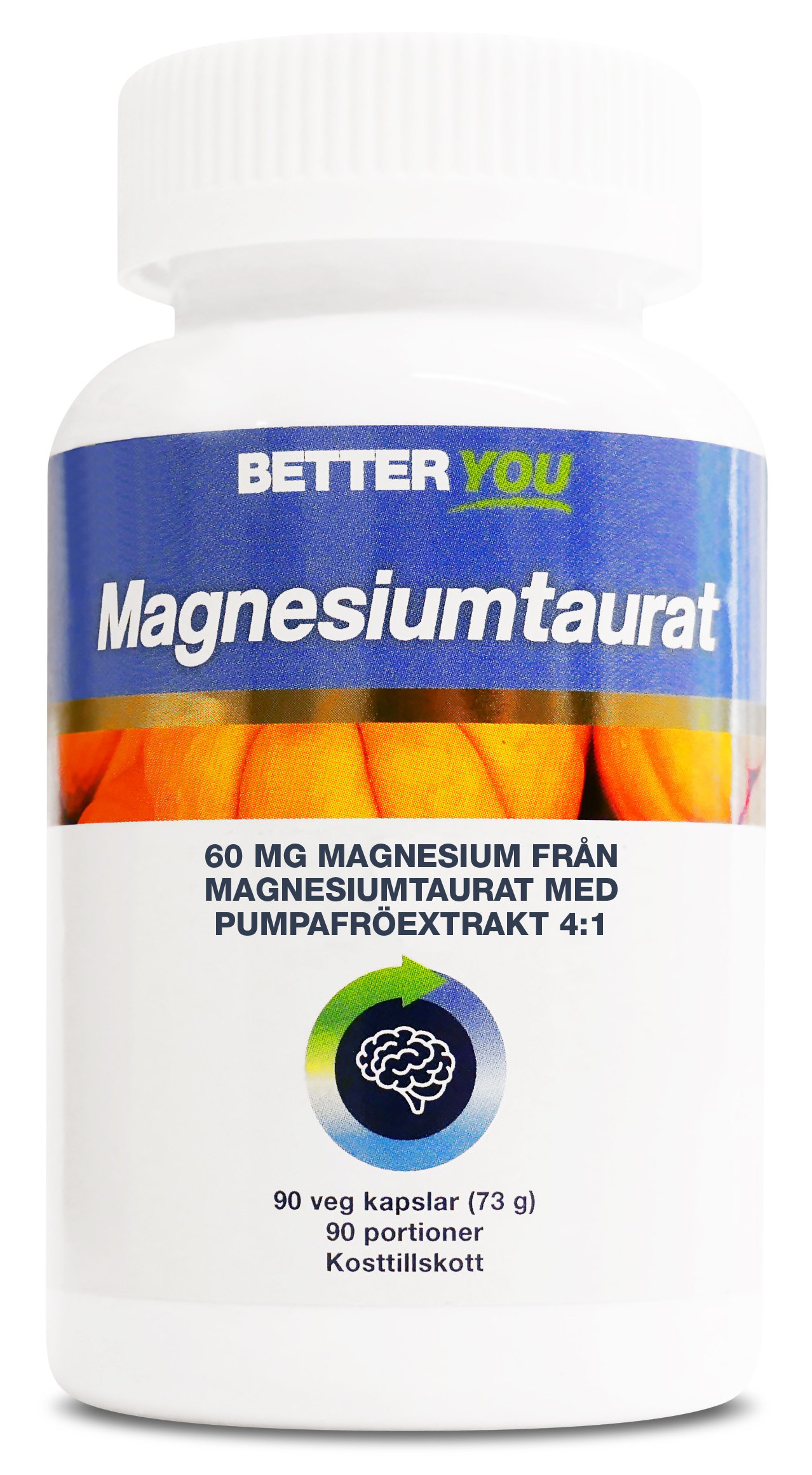 Better You Magnesiumtaurat 90 kapslar