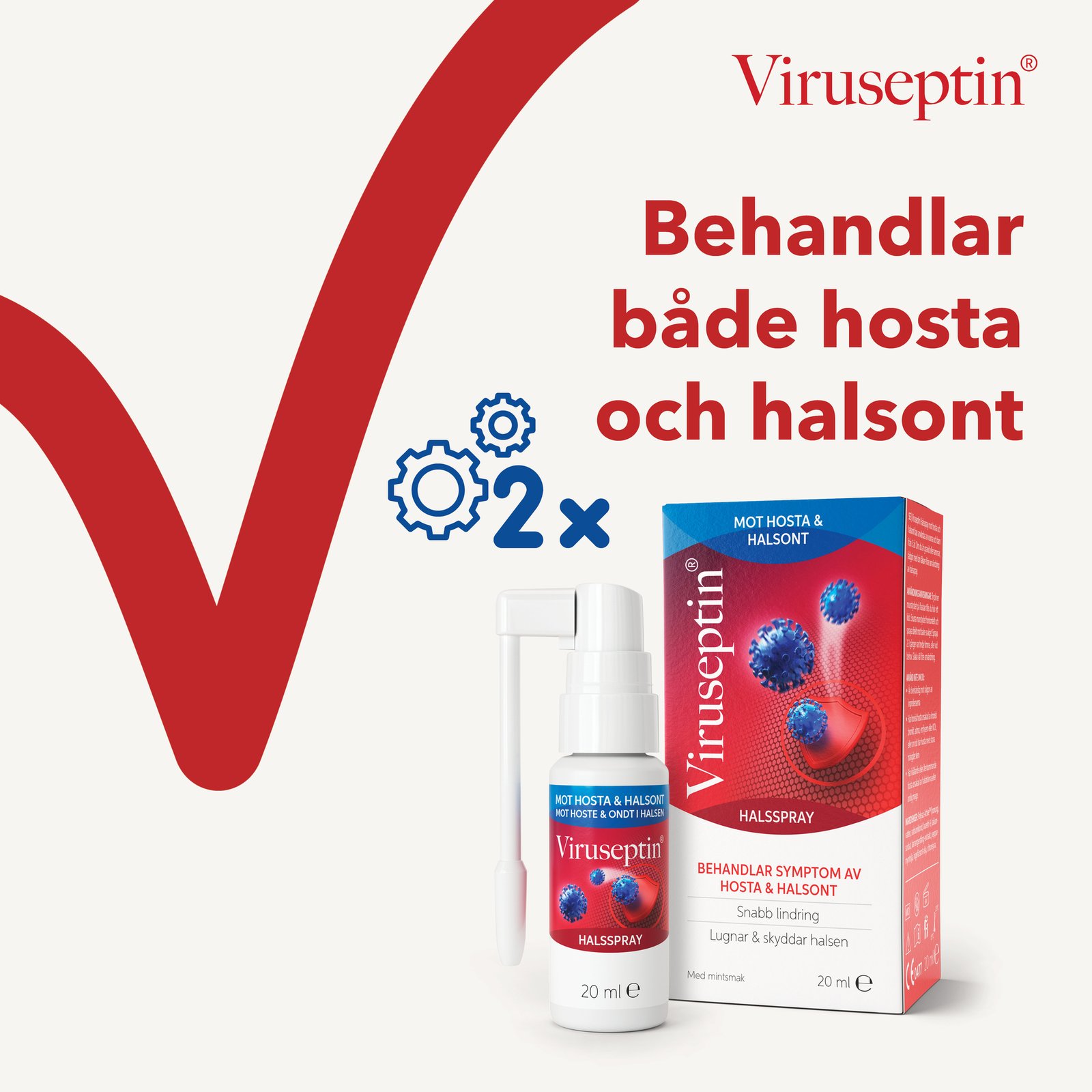 Viruseptin Throat Spray 20 ml