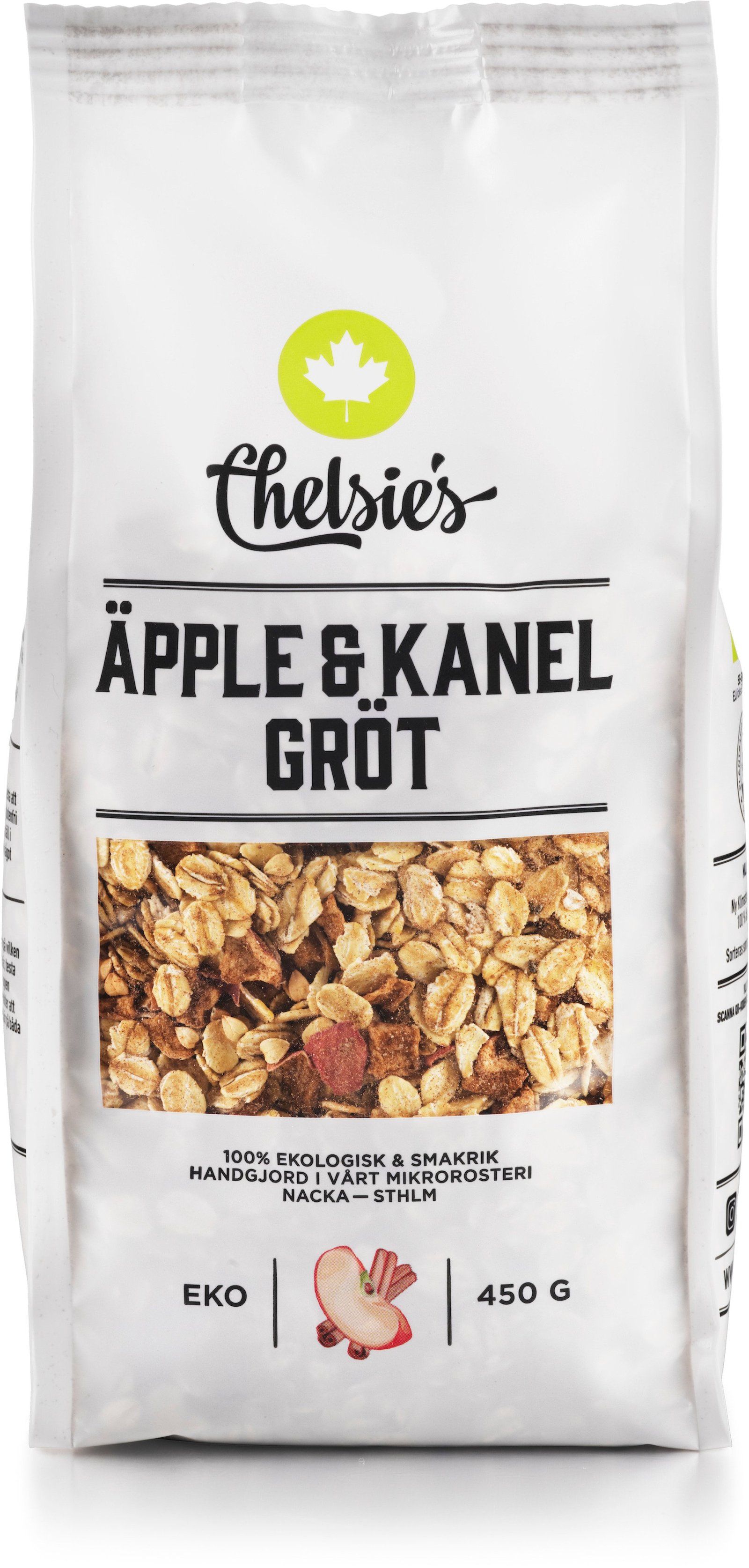Chelsie's Äpple & Kanel Gröt 450 g