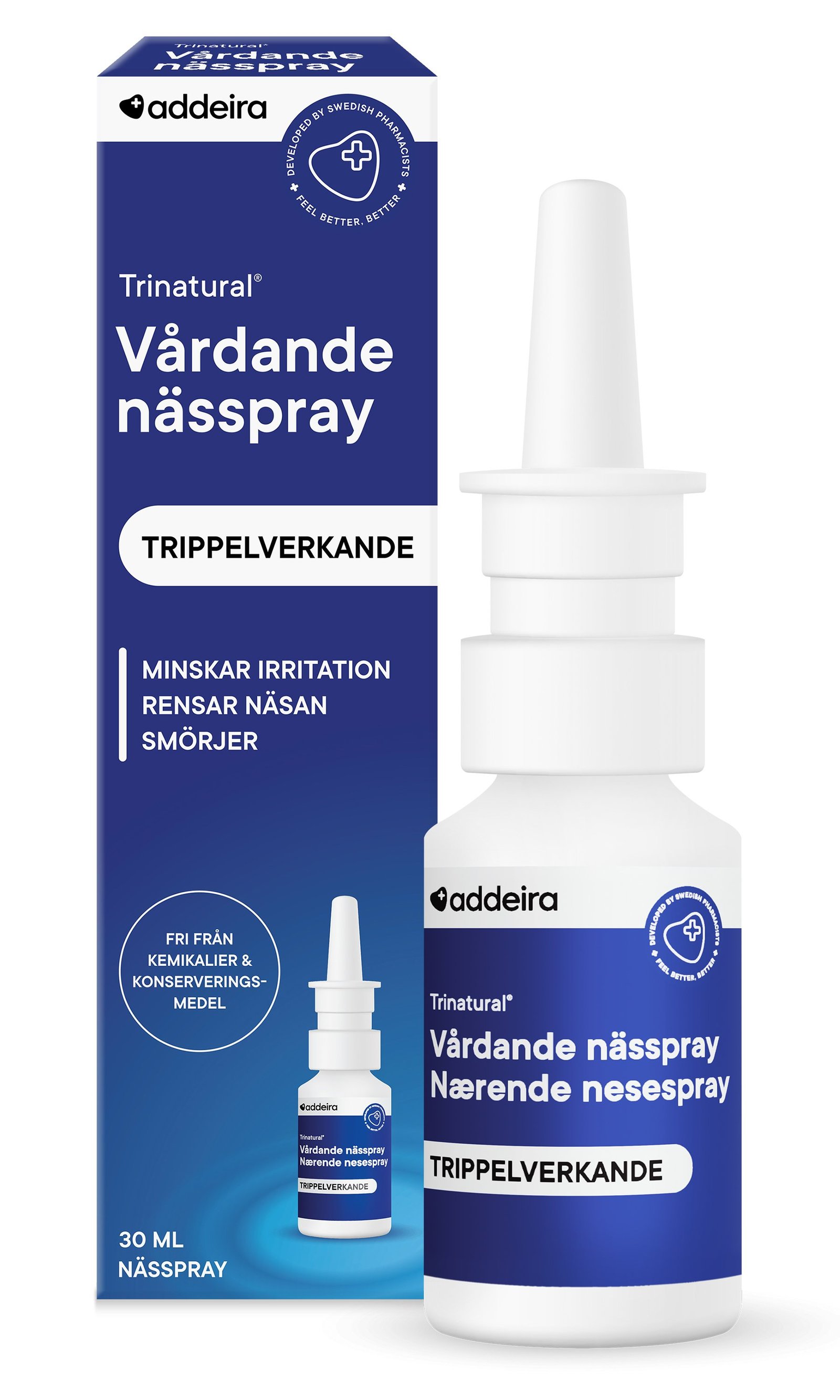 addeira Trinatural Trippelverkande Nässpray 30 ml