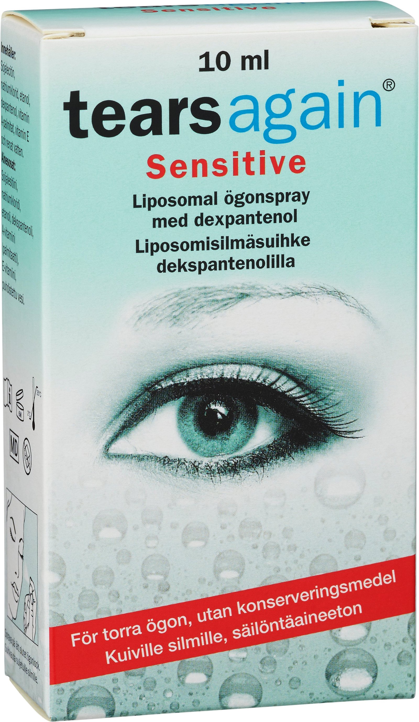 Tearsagain Sensitive Liposomal Ögonspray 10 ml