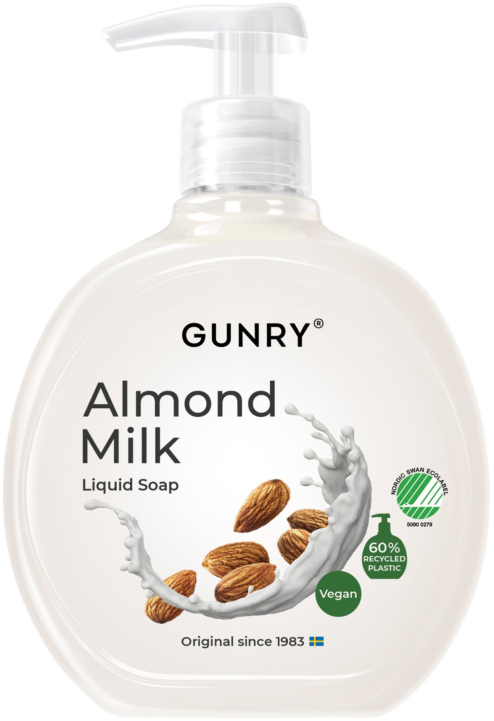 Gunry Green Originals Almond Milk Liquid Soap 400 ml