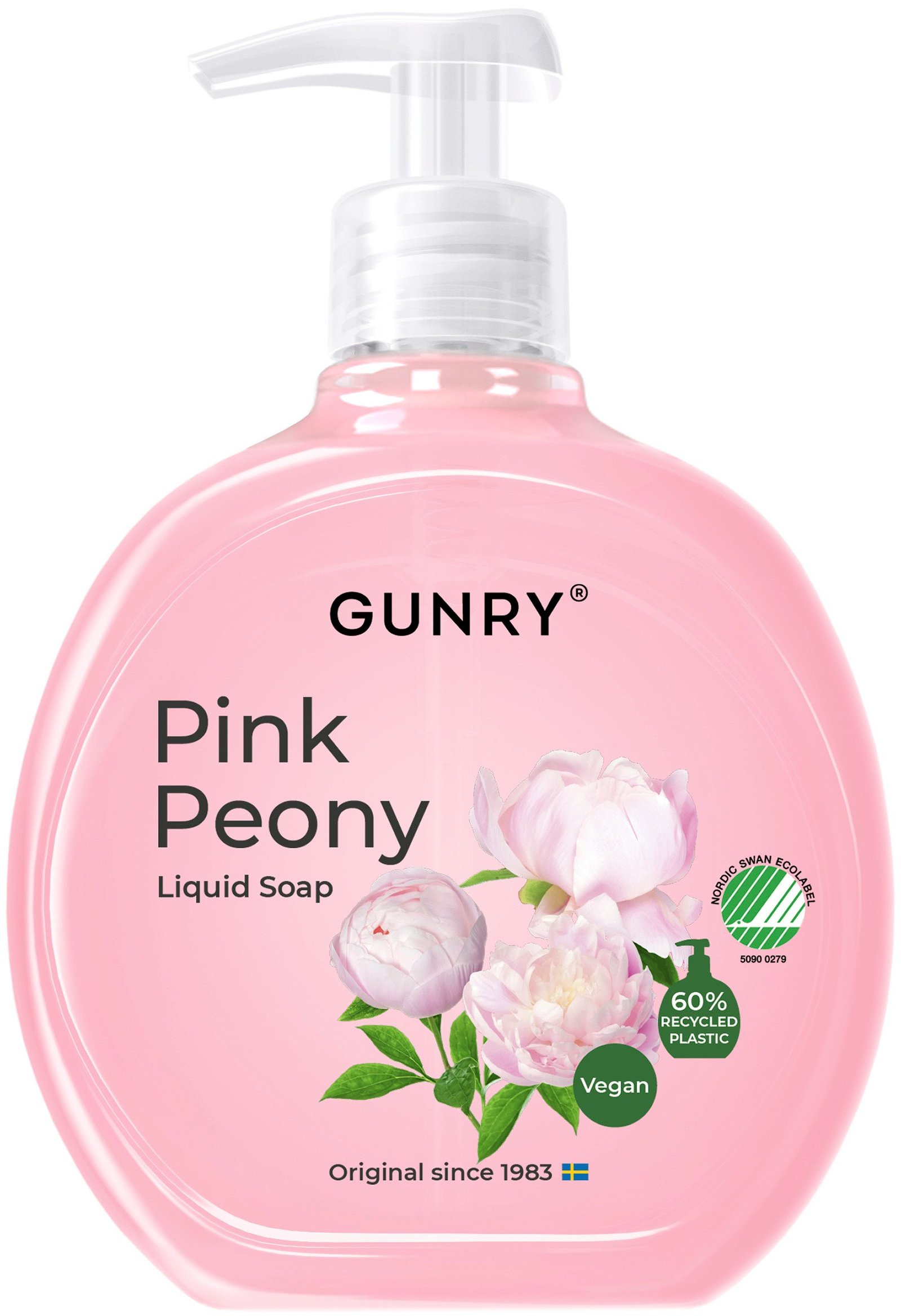Gunry Green Originals Pink Peony Liquid Hand Soap 400 ml