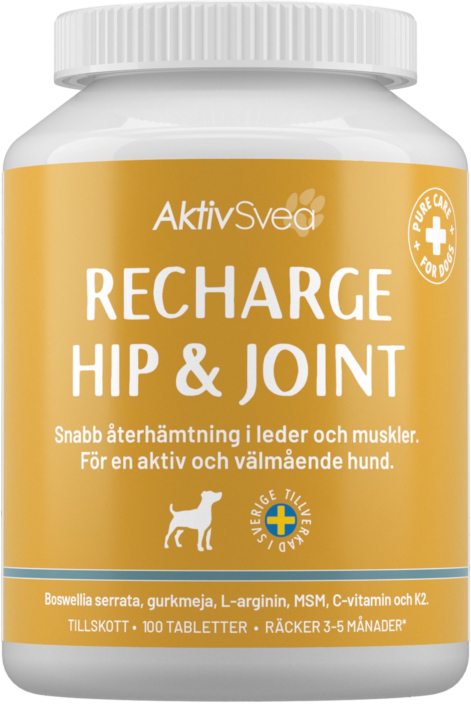 AktivSvea Recharge Hip & Joint 100 st