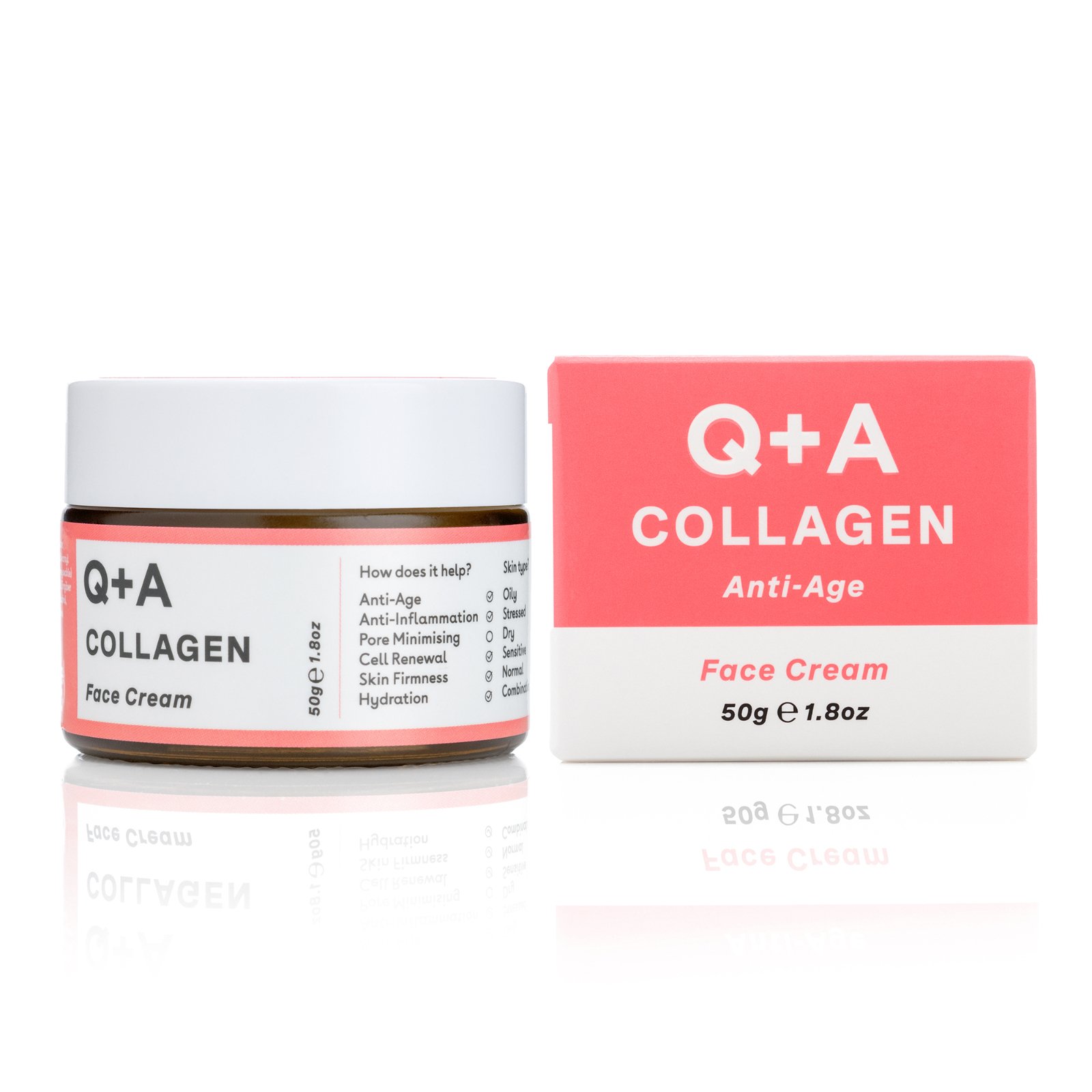 Q+A Collagen Face Cream 50 g