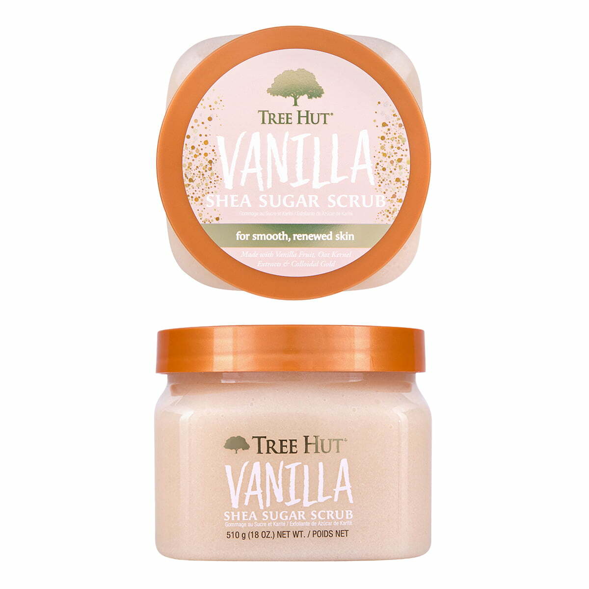 TREE HUT Shea Sugar Scrub Vanilla 510g