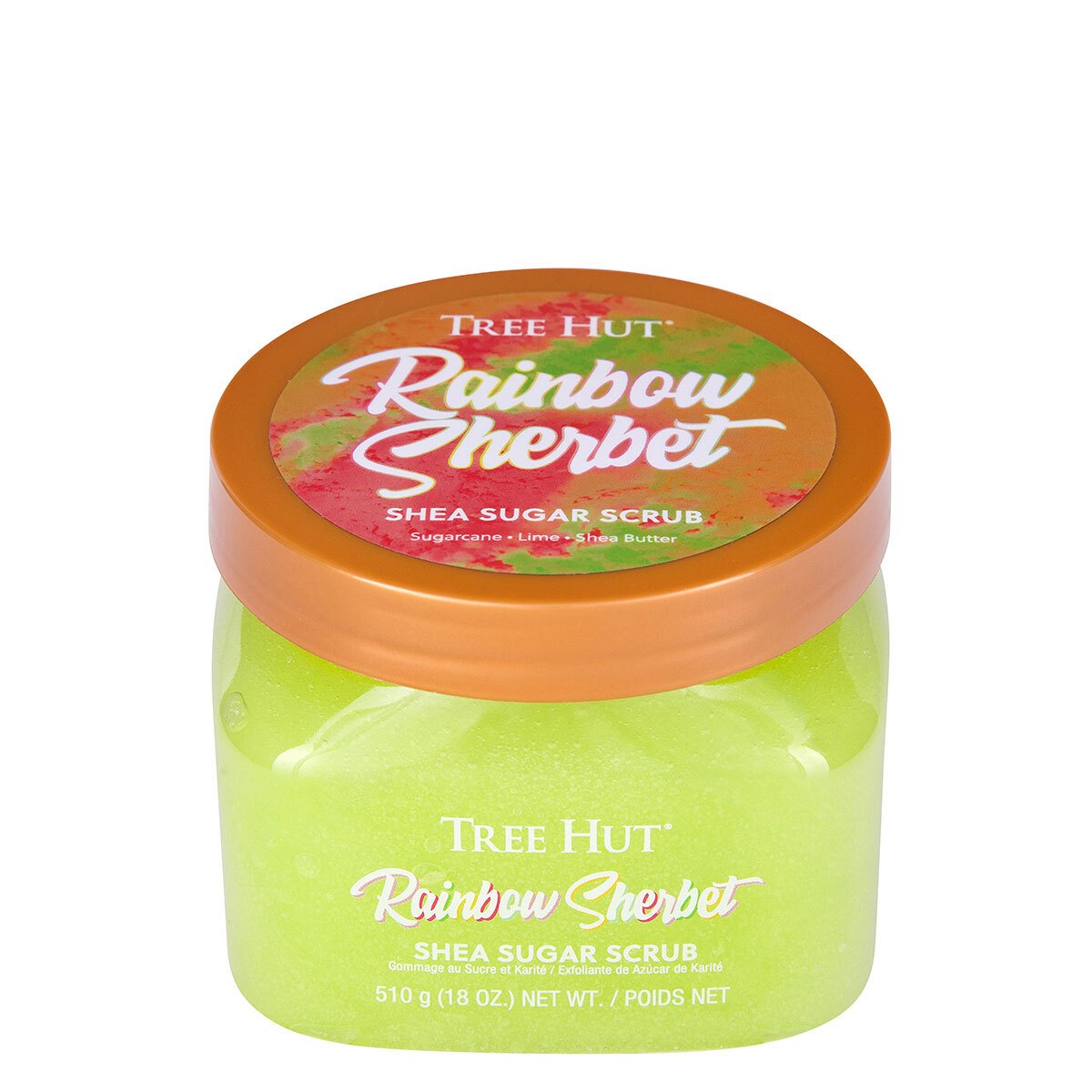 Tree Hut Shea Sugar Scrub Rainbow Sherbert 510 g